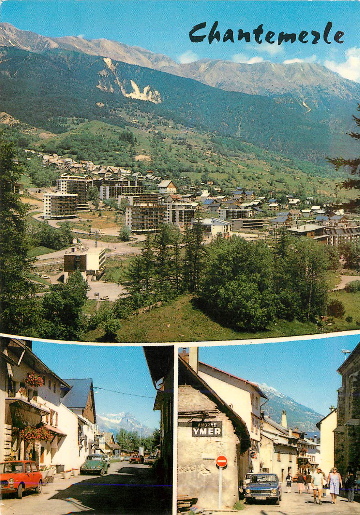Chantemerle — vue panoramique et rue — Éditions Cellard