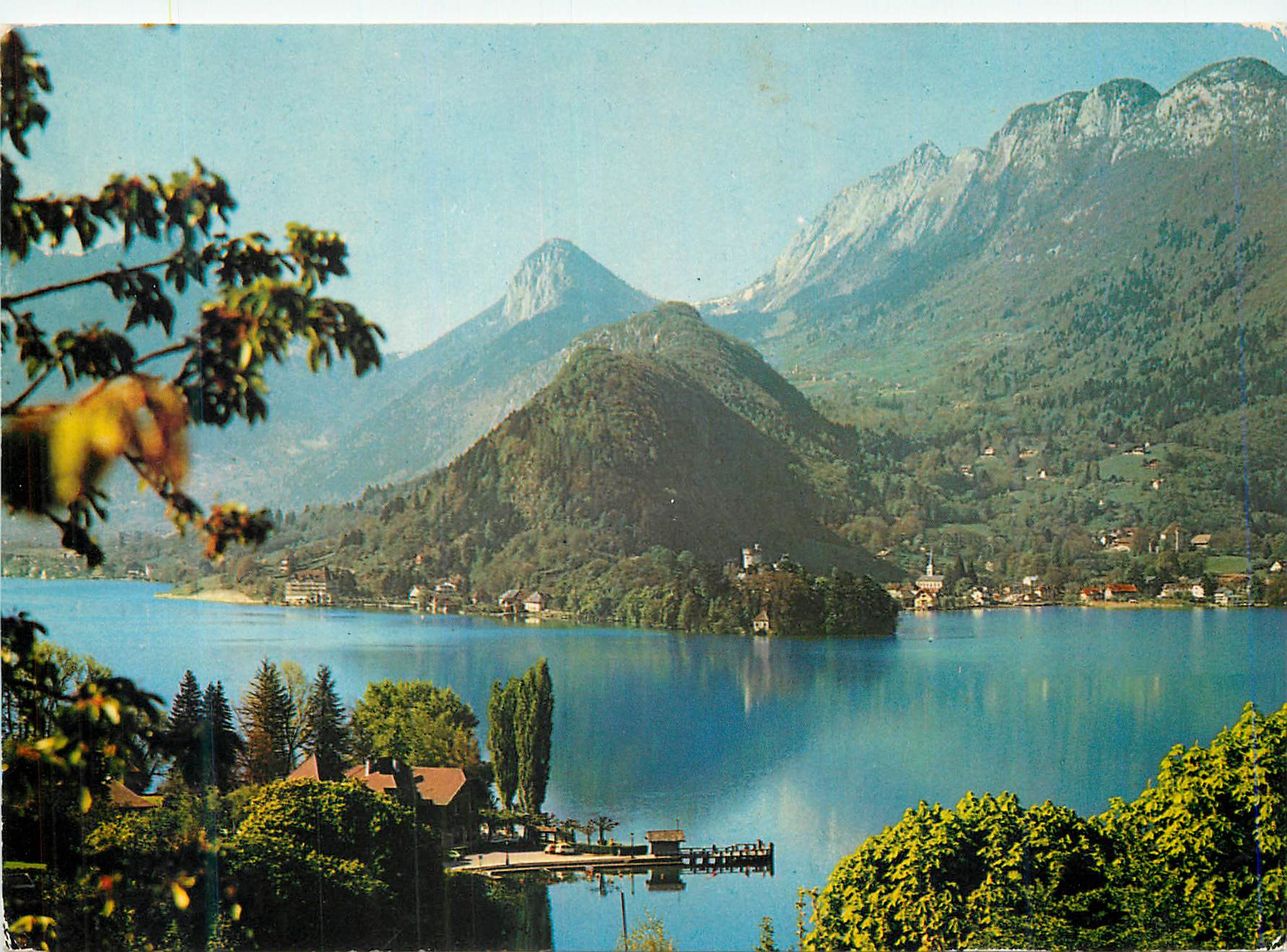 Lac d'Annecy — Talloires, la baie et le Roc des Bœufs — Éditions Gil, n° G 335