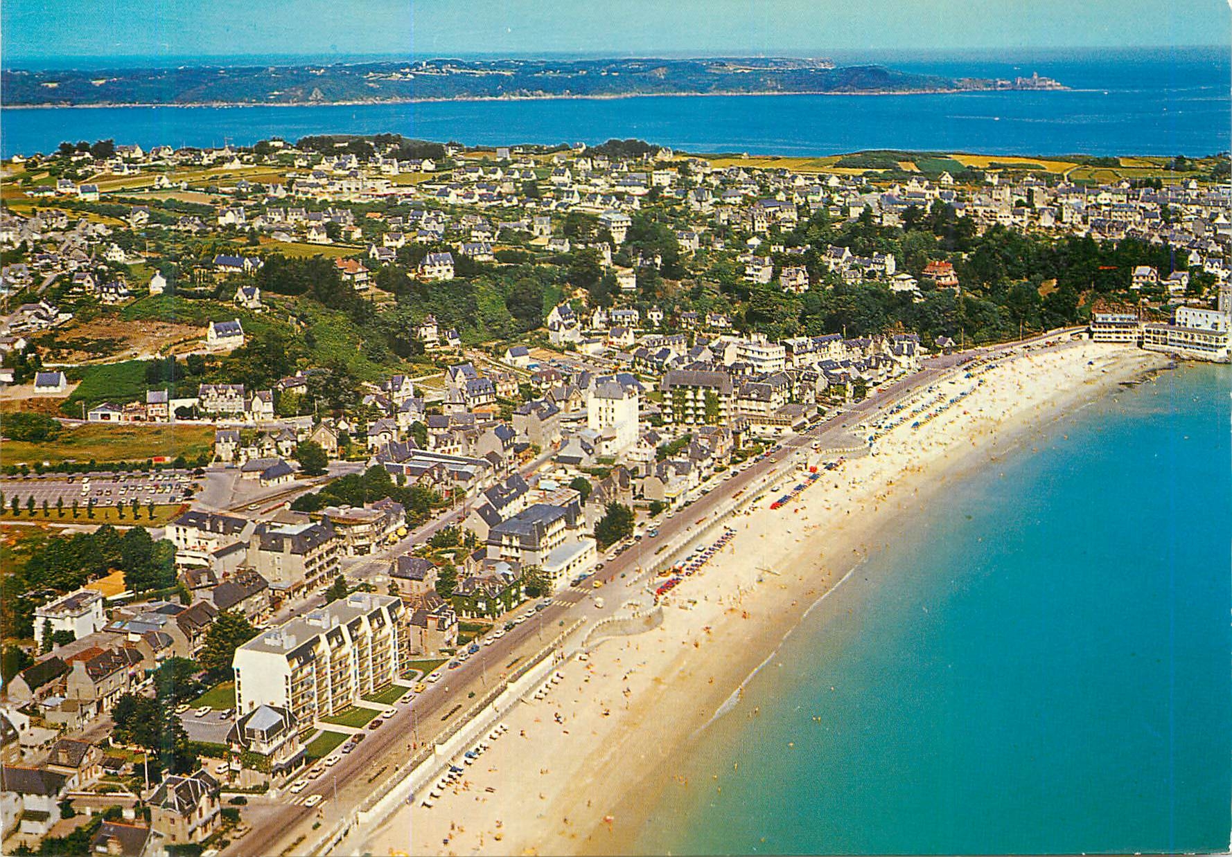 CPM Saint Cast (Cotes du Nord) Vue Aerienne de la Plage