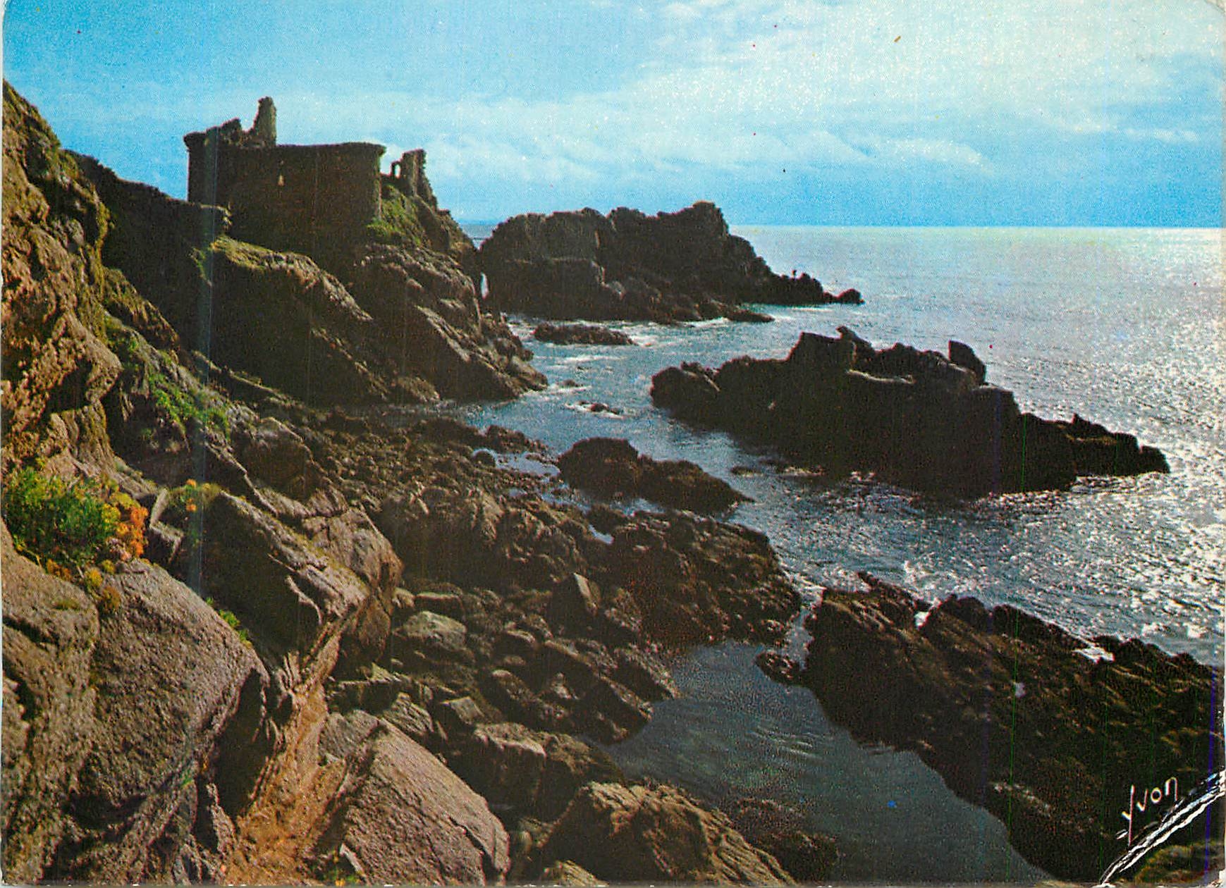 CPM Couleurs et Lumiere de France Ile D'Yeu Vendee Le Vieux Chateau (XIe Siecle