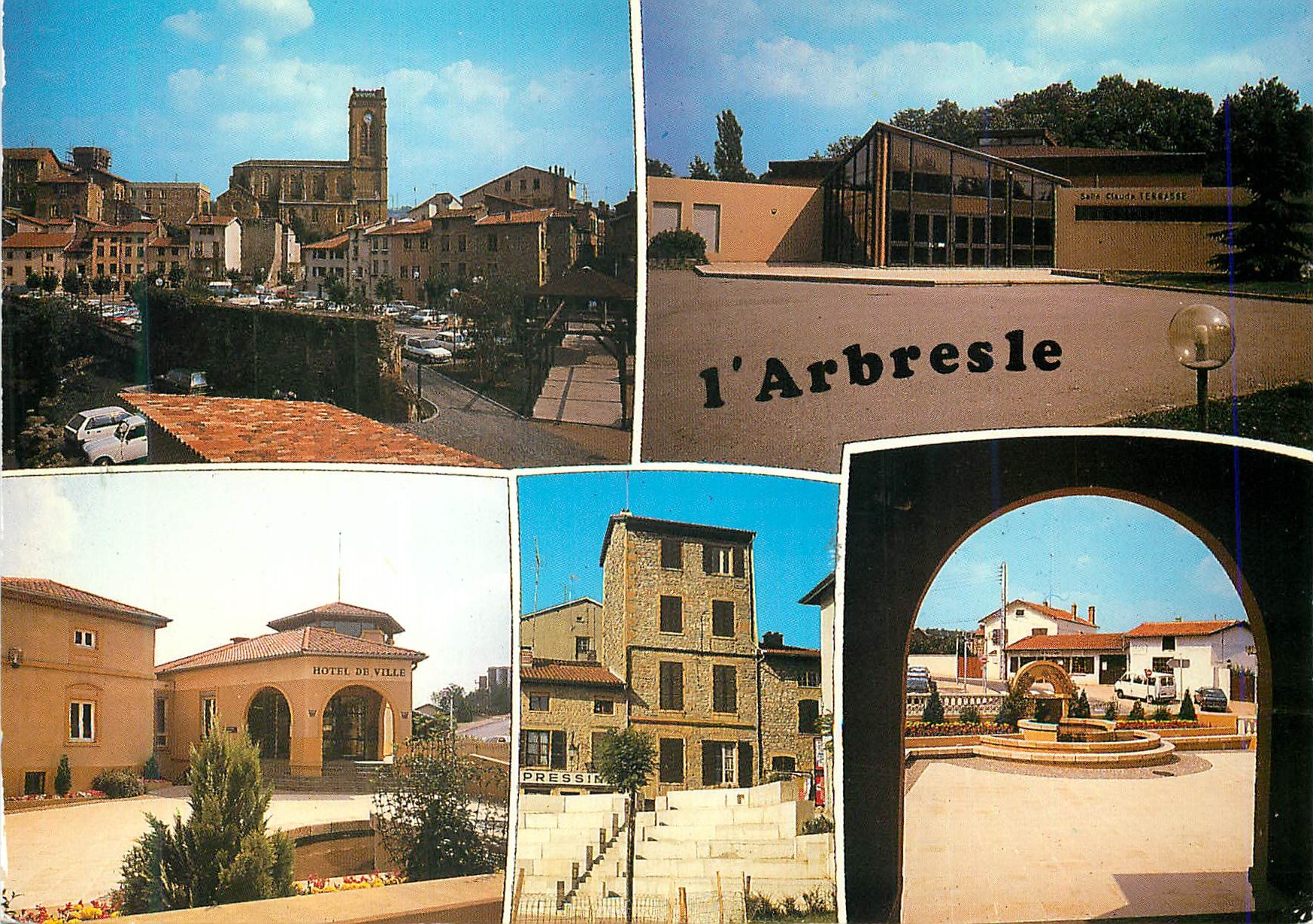 l'Arbresle — vue panoramique et monuments — Éditions de l'Économie