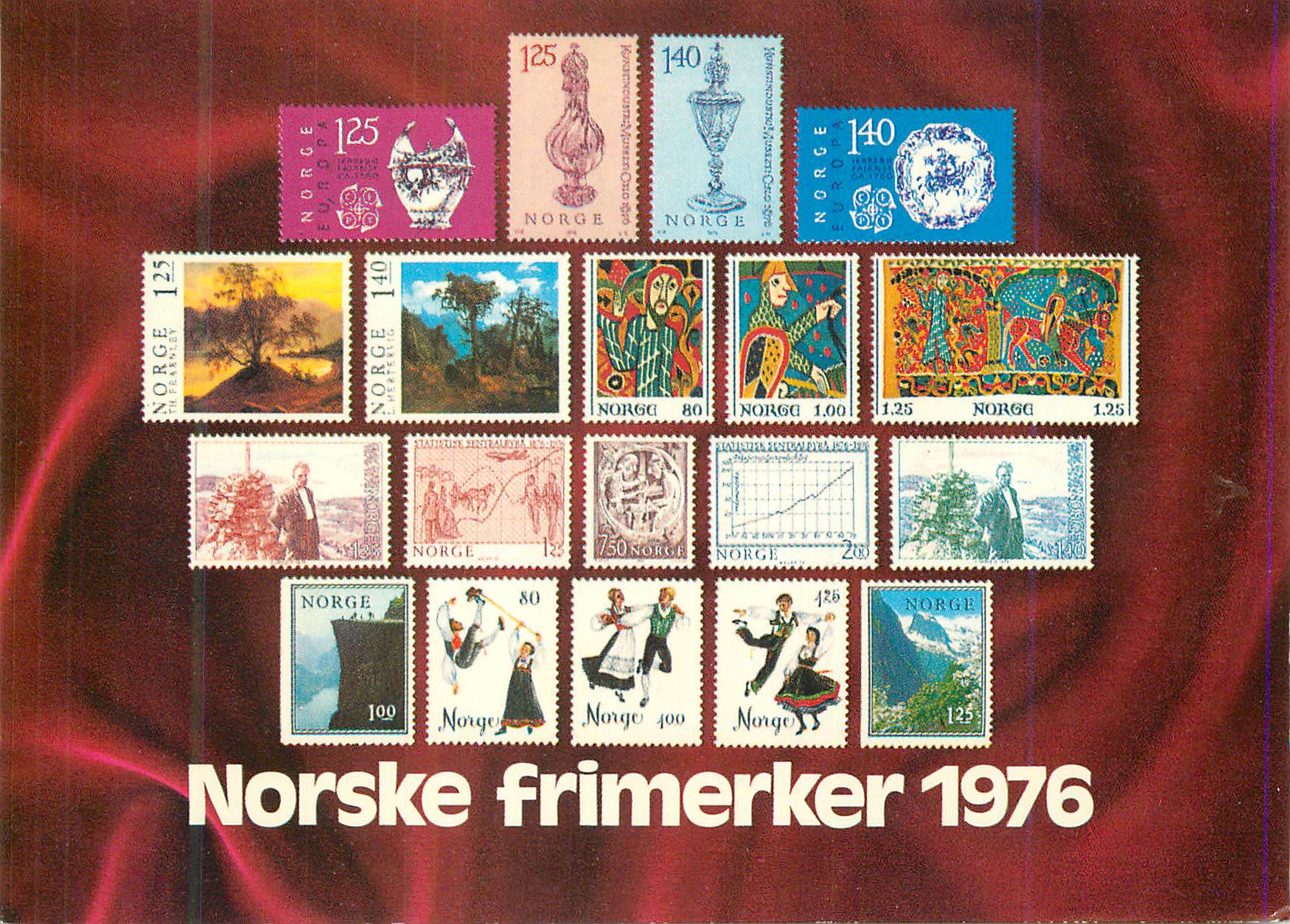CPM Norske Frimerker 1976