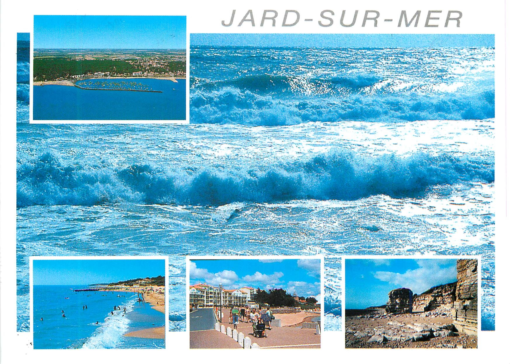 Jard-sur-Mer — vue panoramique et plages — éditeur ARTAUD Frères