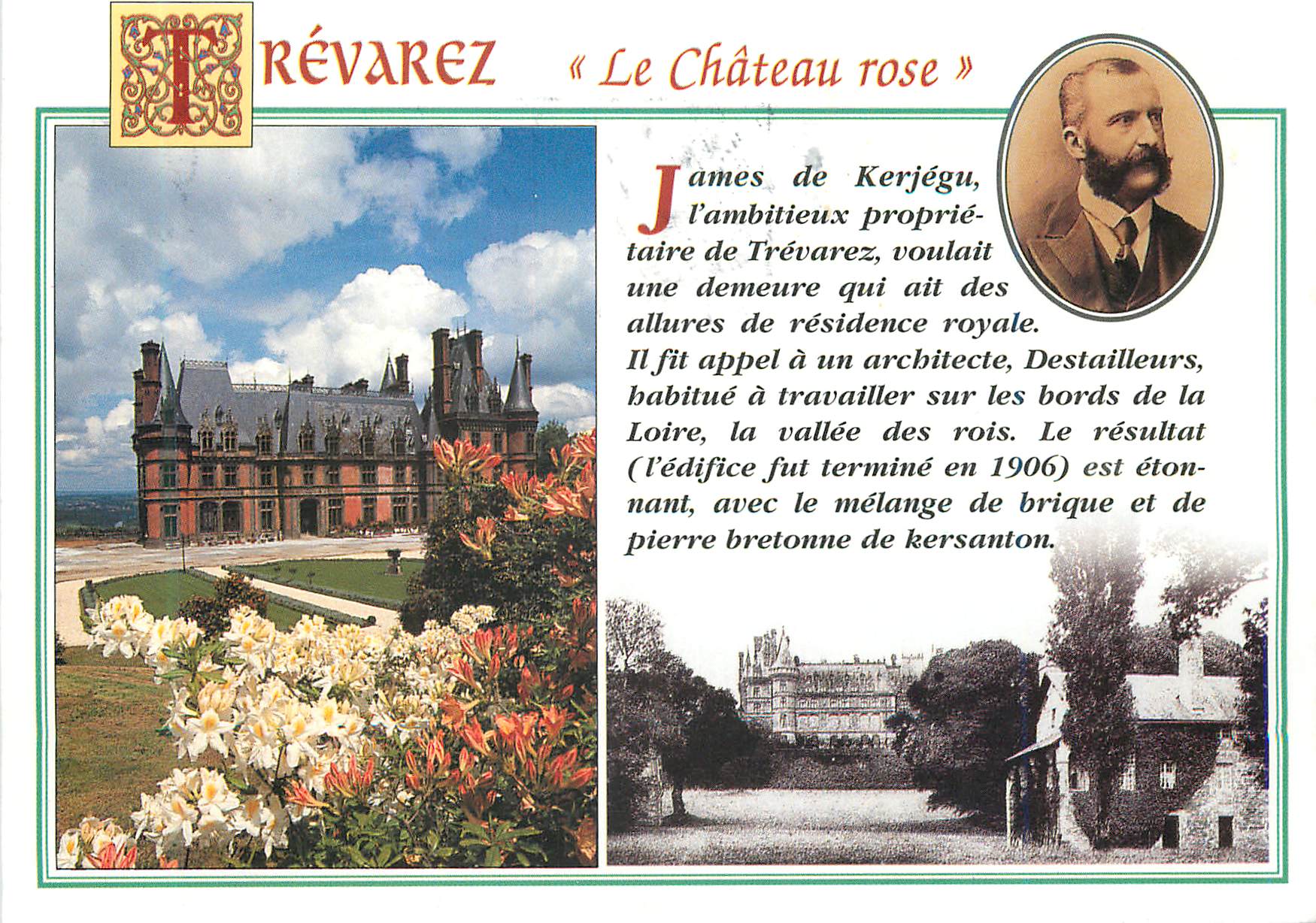 Trévarez — Le Château rose — Éditions d'Art Jos Le Doare
