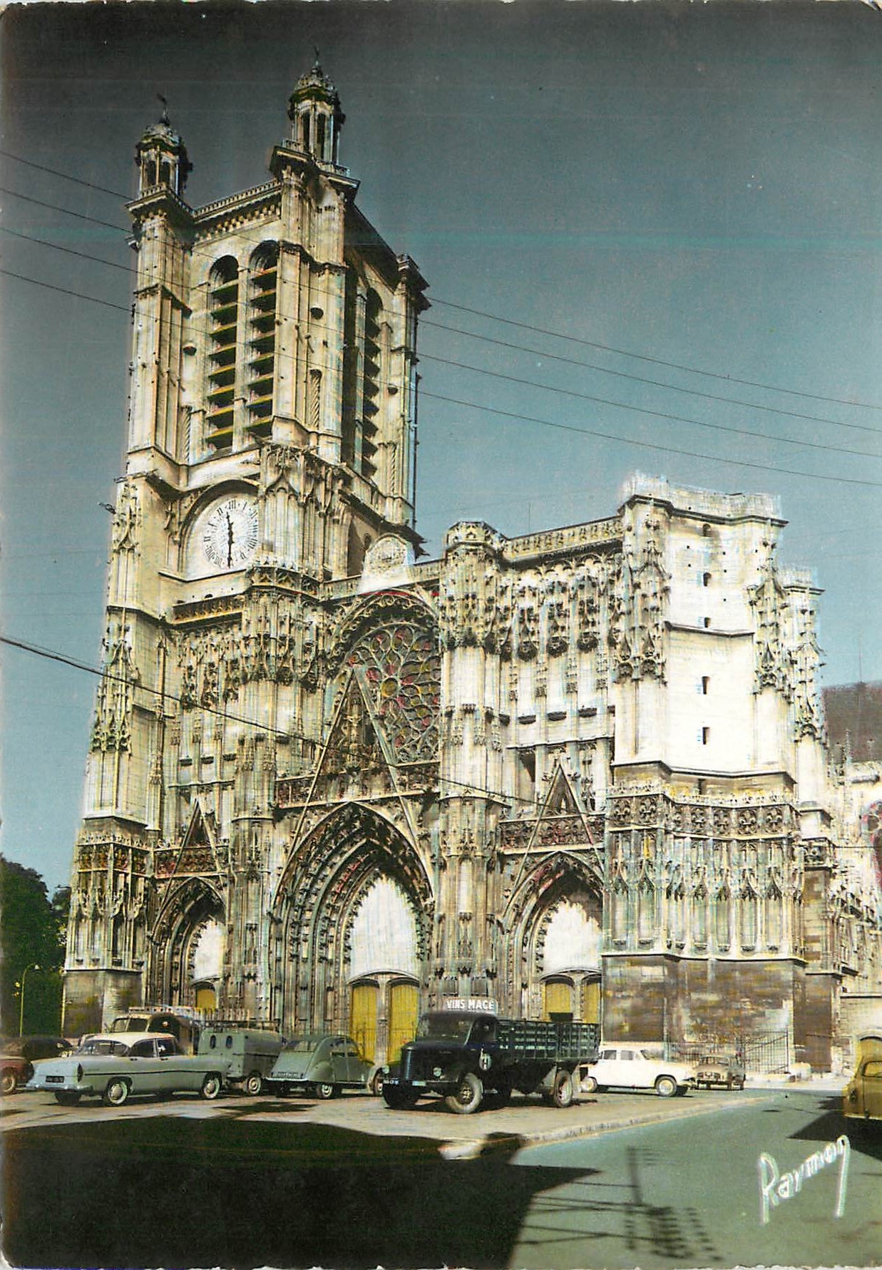 Troyes (Aube) — La Cathédrale — Éditeur RAYMON (S.-el-O.)
