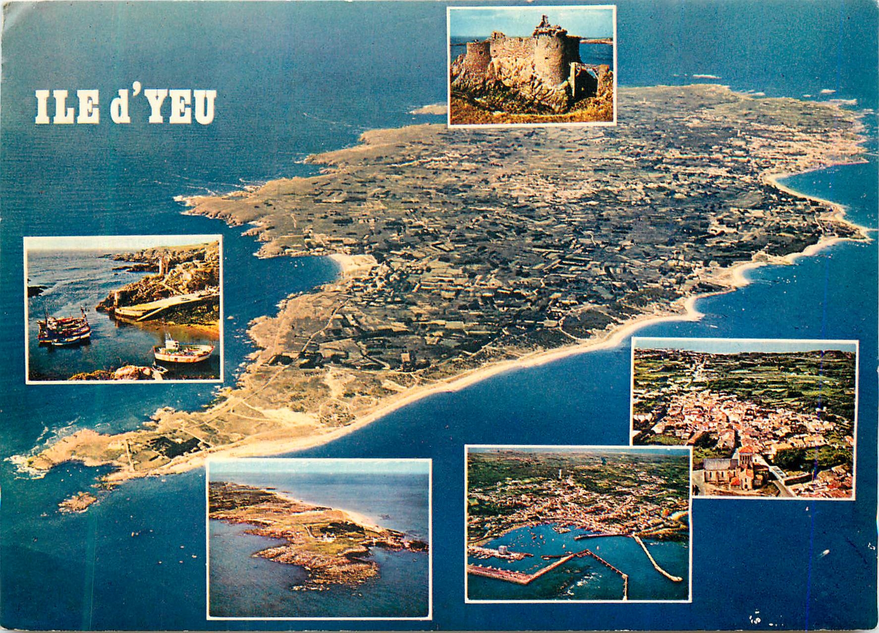 CPM Ile d'Yeu (Vendee) en Haut le Vieux Chateau