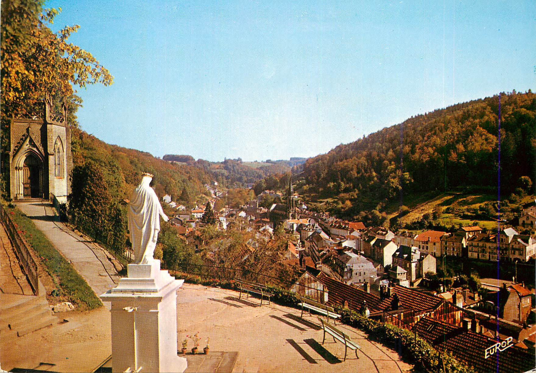 Plombières-les-Bains — Allgemeiner Blick auf den Coteau de la Vierge — Edition de l'Europe