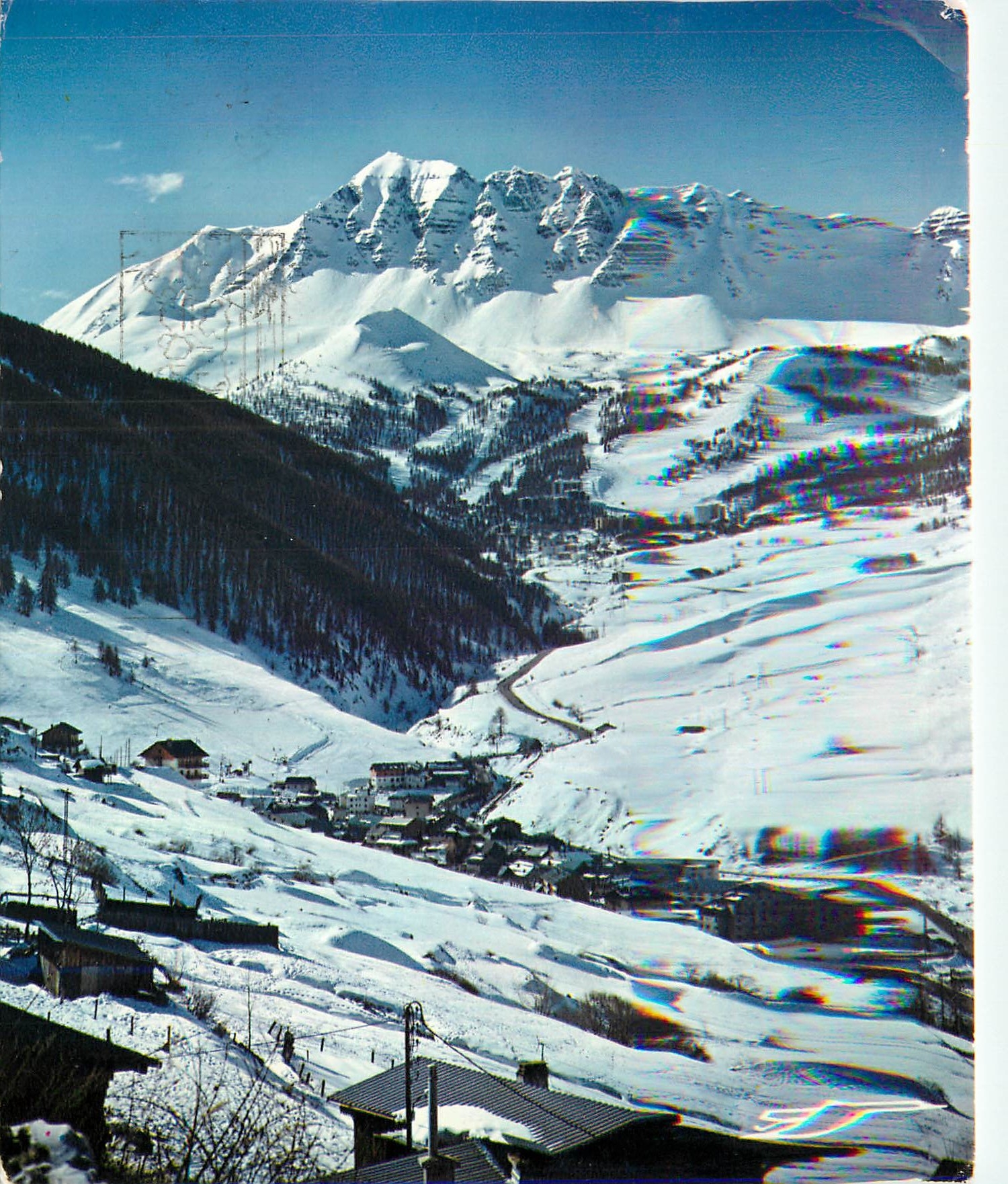 CPM Vars (Hautes Alpes) Altitude 1850m Vue Generale sur Vars Ste Marie et Vars les Claux