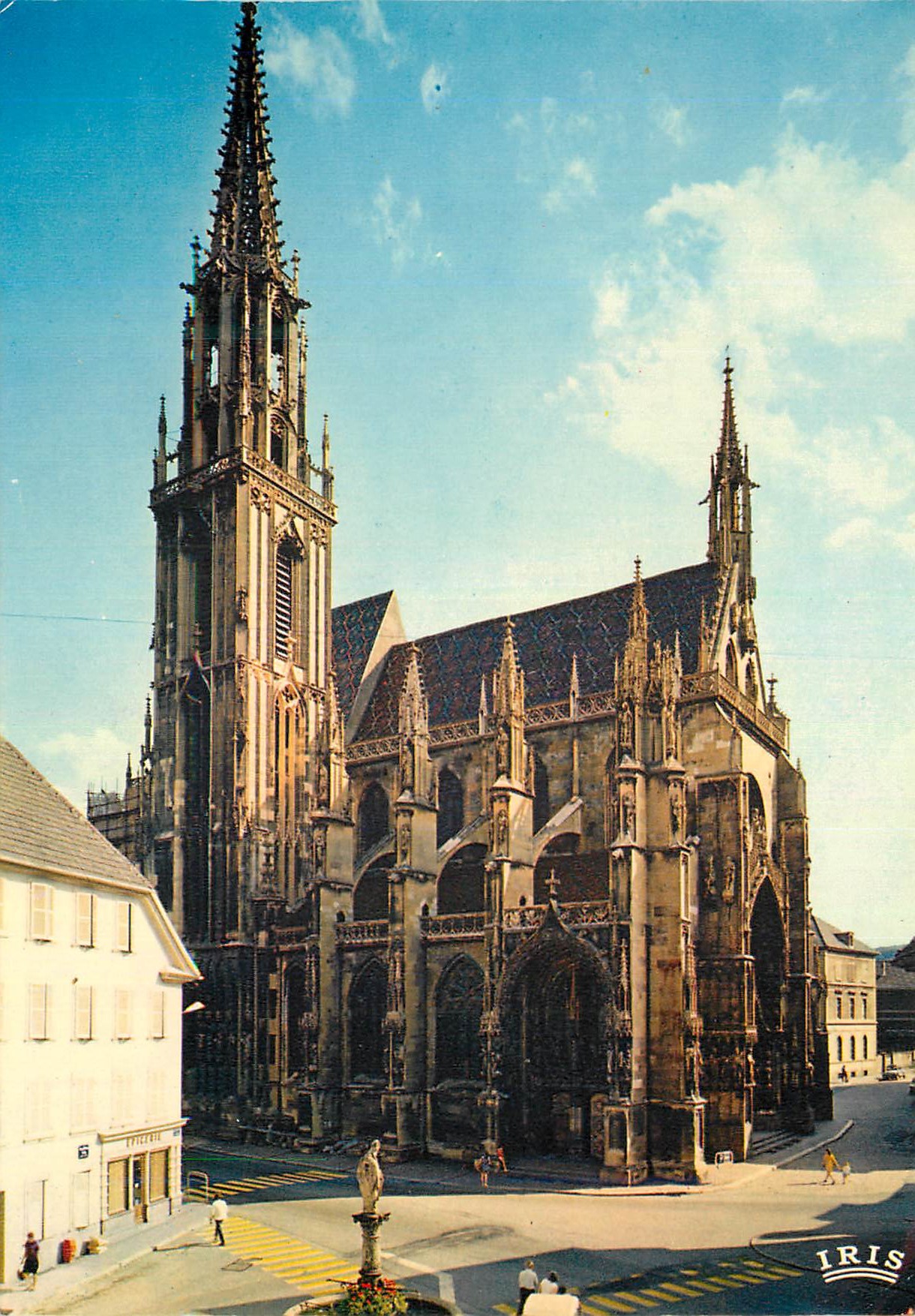 CPM Thann la Cathedrale St Thiebaut (XVIe s) Chef d'oeuvre de l'Art Gothique Flamboyant