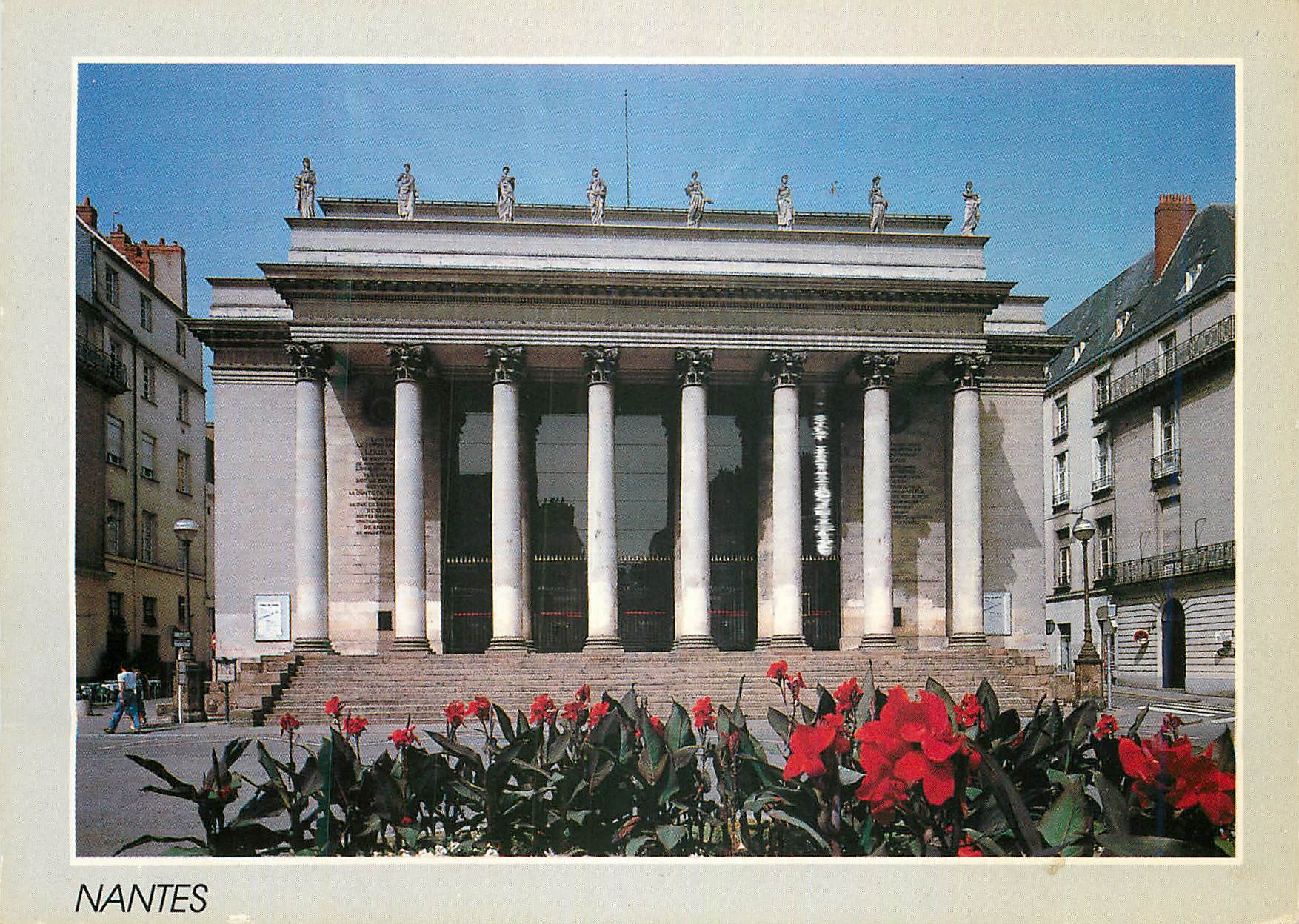 CPM Nantes (L Atl) Theatre Graslin Facade XVIIIe s Style Grec