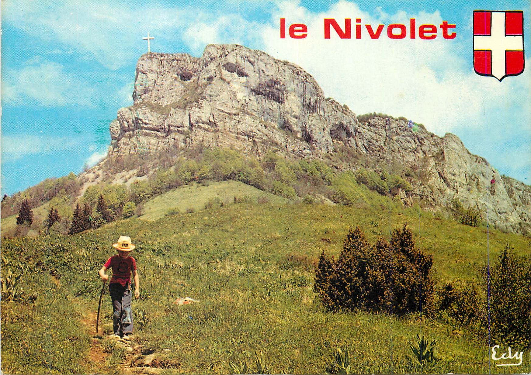 le Nivolet — montagne avec croix — Éditeur Edy