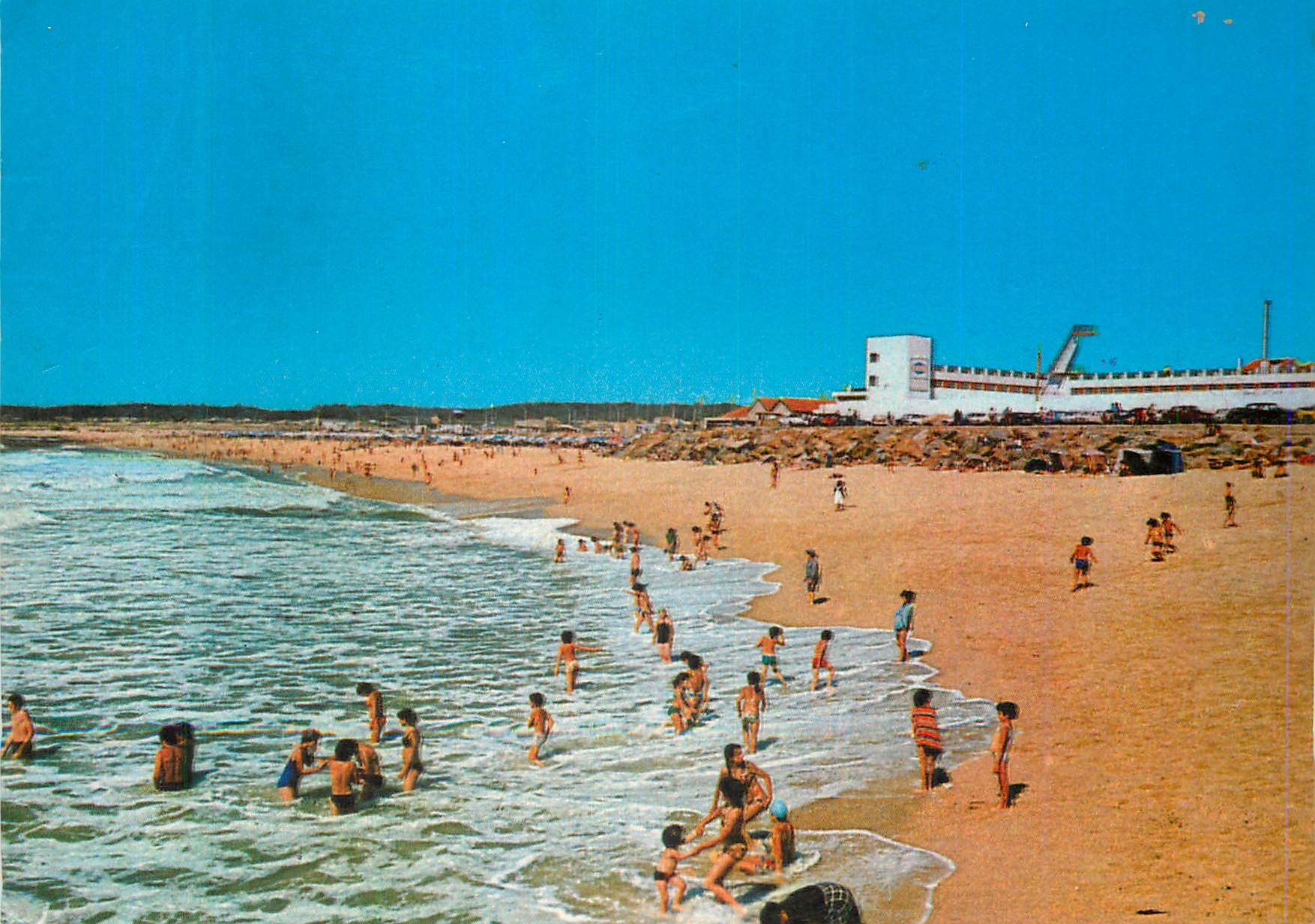 CPM Espinho (Portugal) Vue de la PLage et Piscine