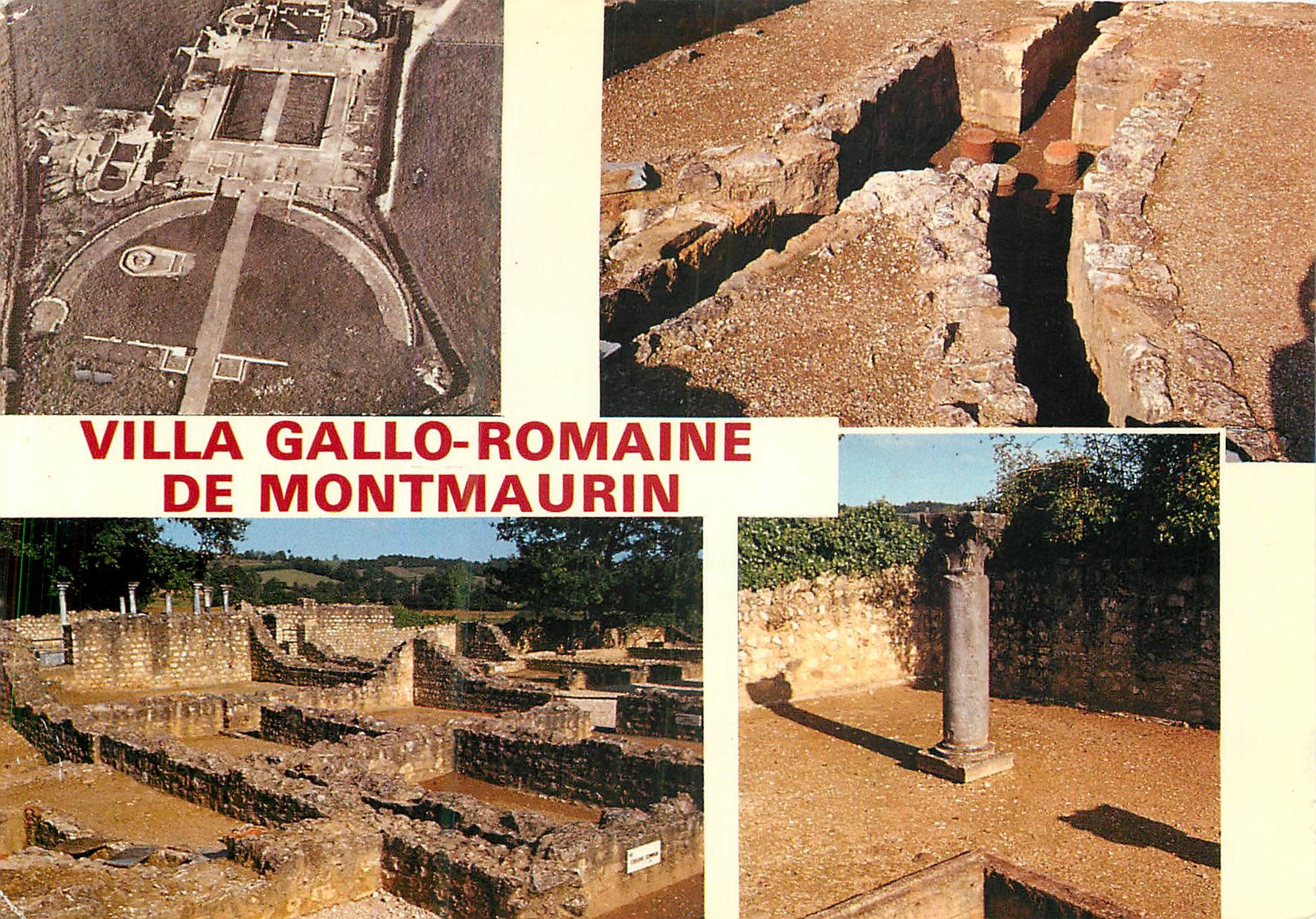 CPM Villa Gallo Romaine de Montmaurin (Haute Garonne)