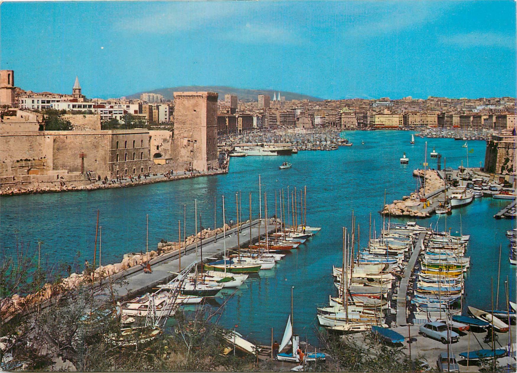 CPM Marseille le Vieux Port