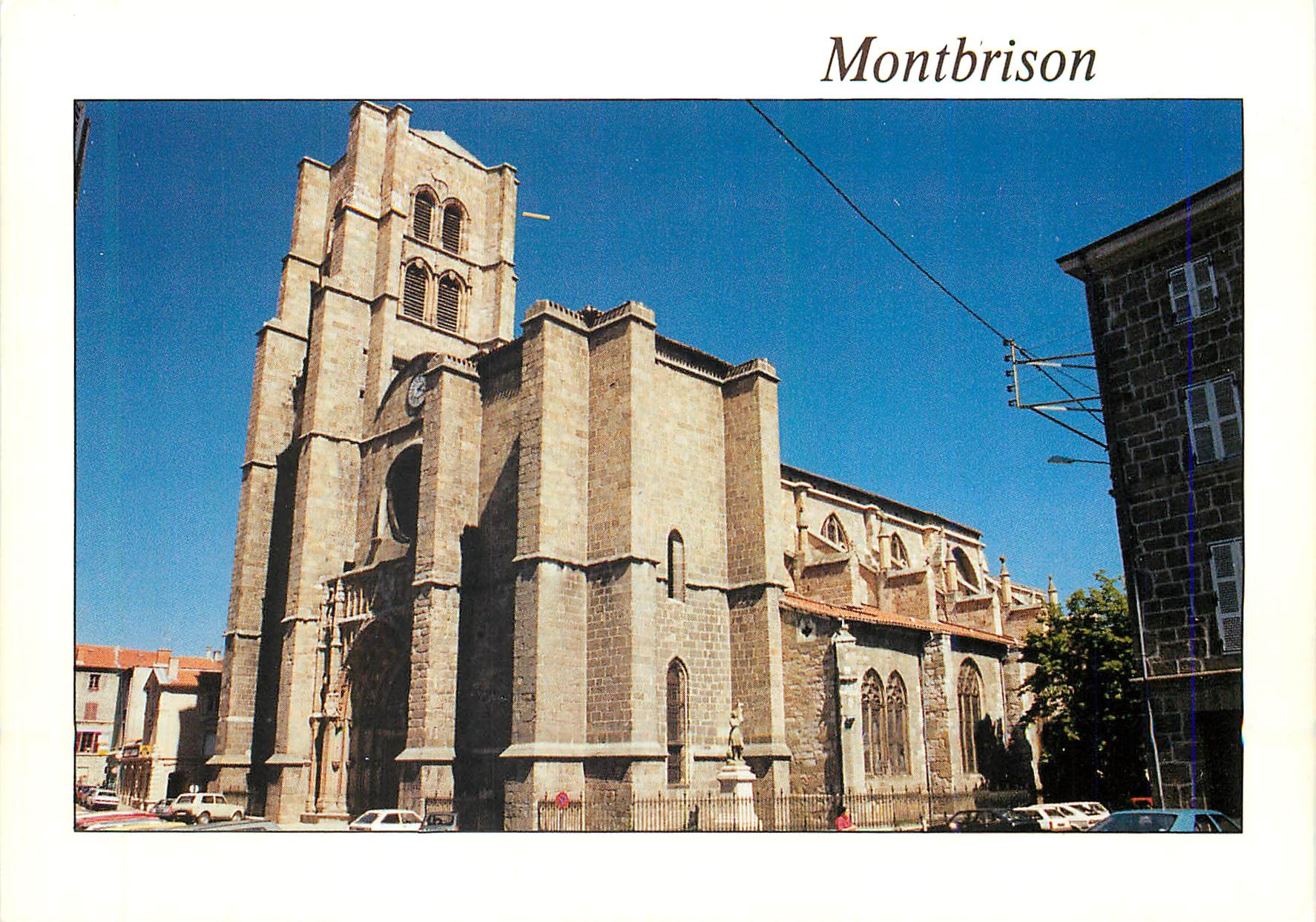 CPM Montbrison (Loire) Eglise Notre Dame