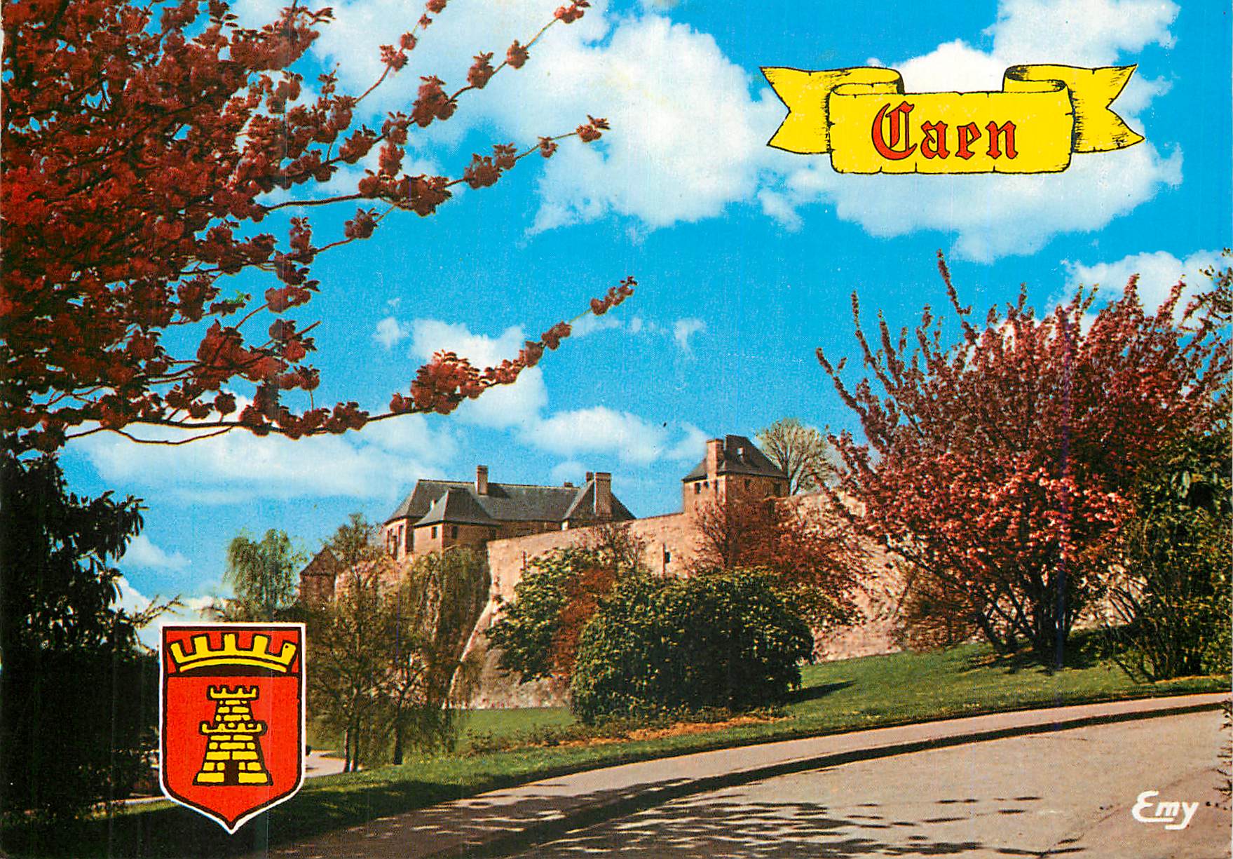 Caen — Les remparts du château — Emy