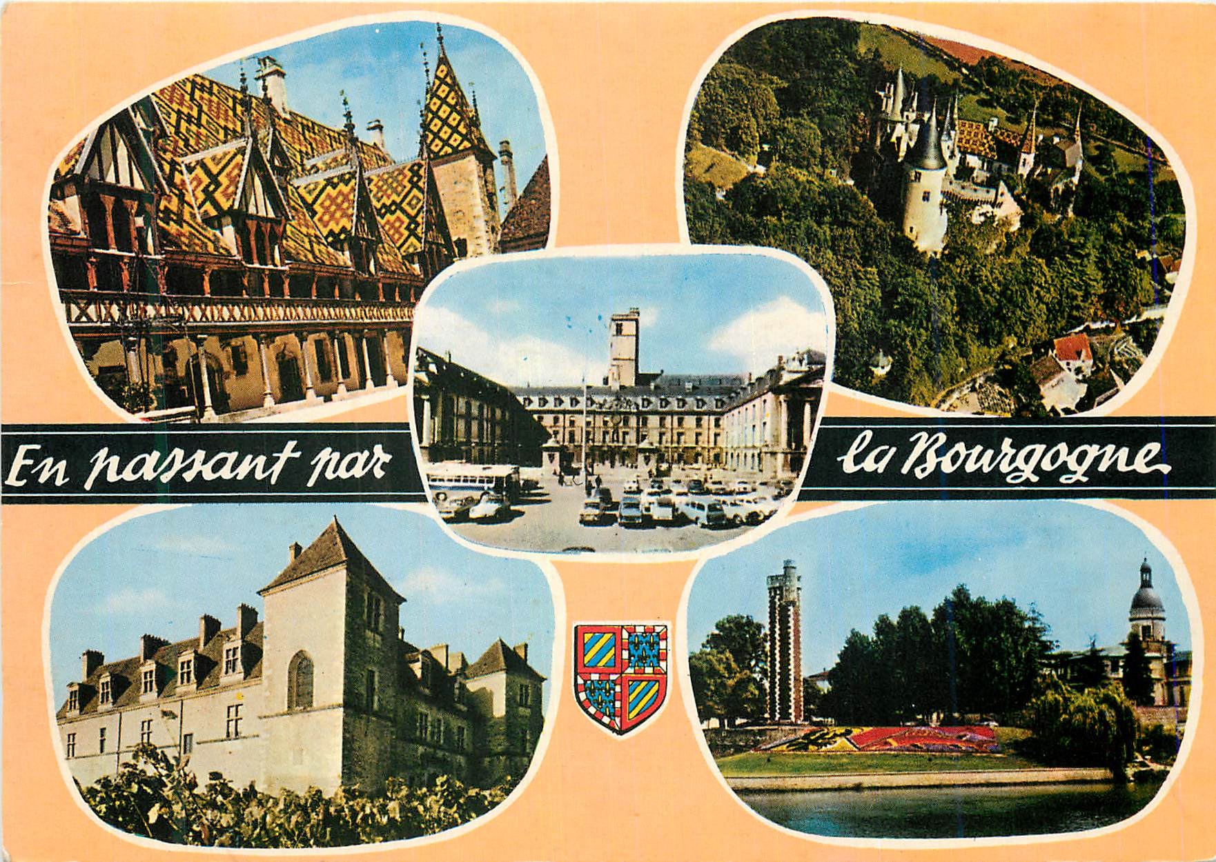 Auf dem Weg durch die Burgund — Editions "La Cigogne"