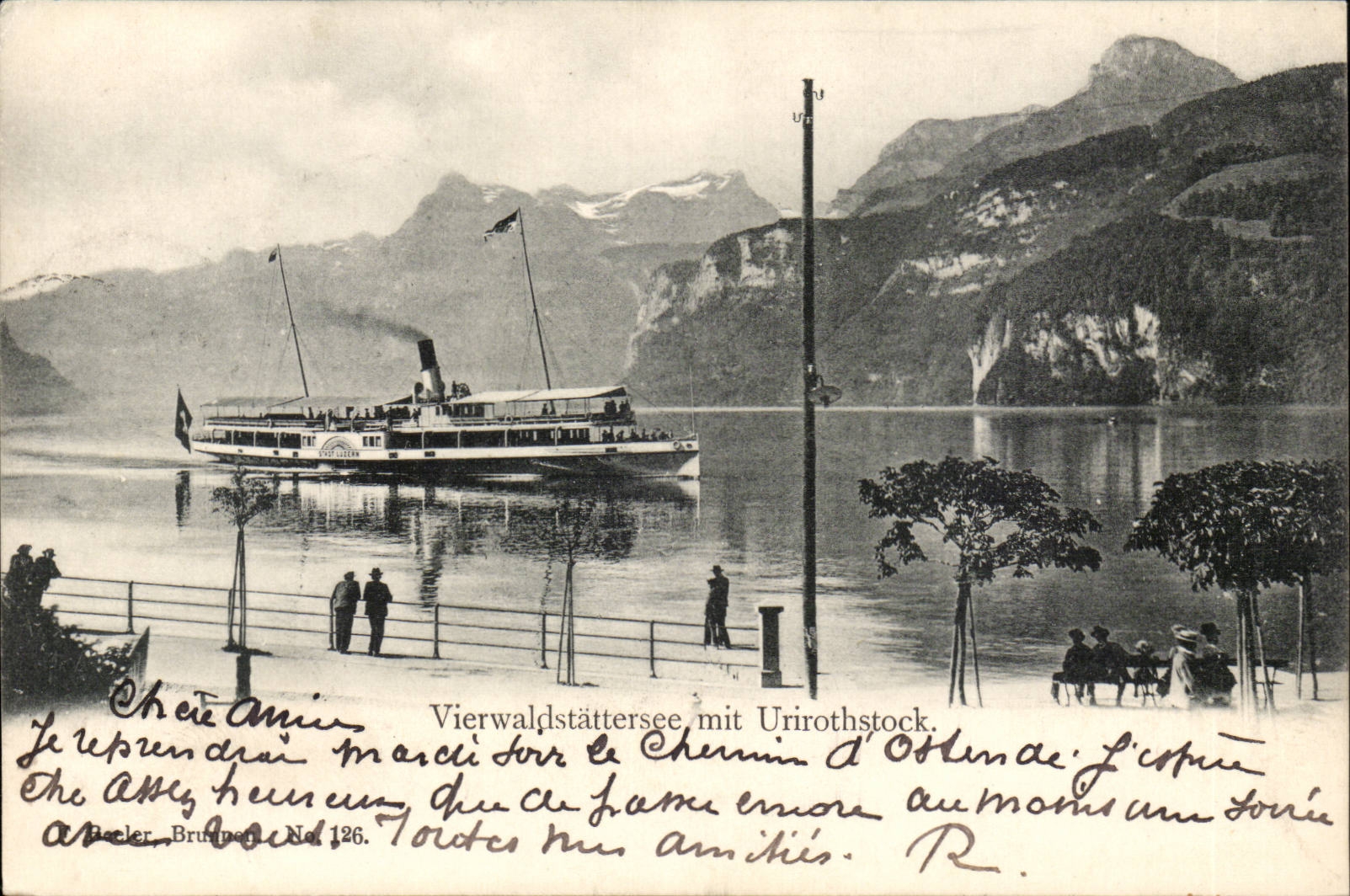 CPA Suisse Vierwaldstattersee mit Urirothstock