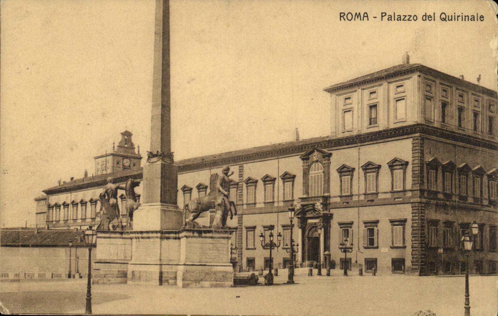 CPA Italie Italia Roma Palazzo del Quirinale