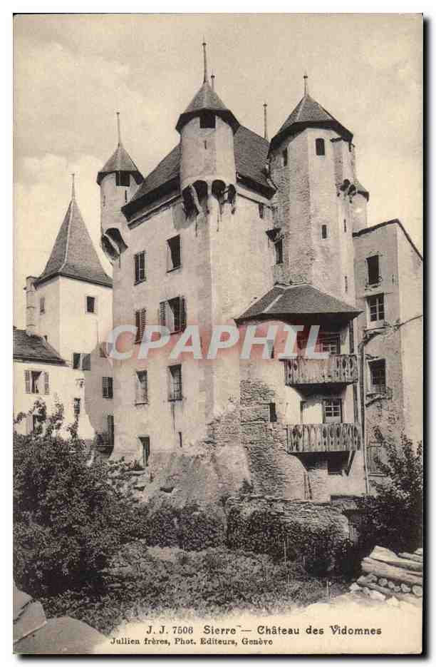 CPA Suisse Sierre Chateau de Vidomes