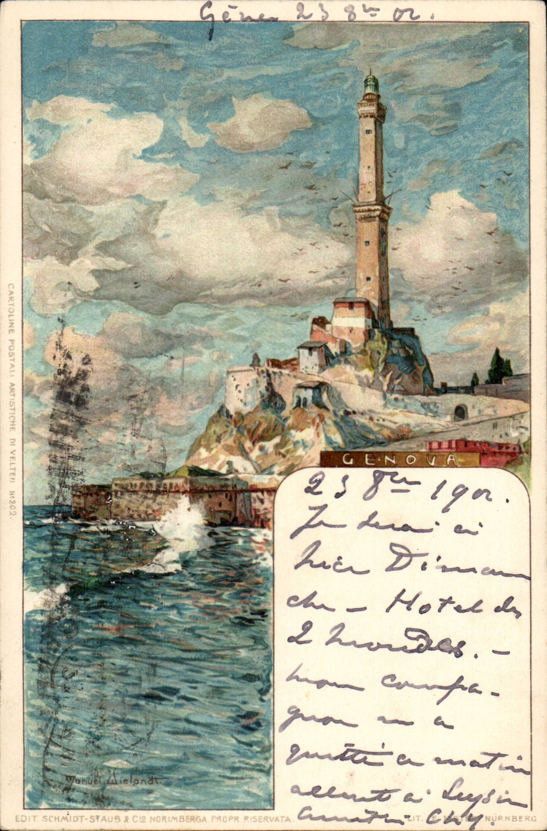 CPA italie Italia Genova