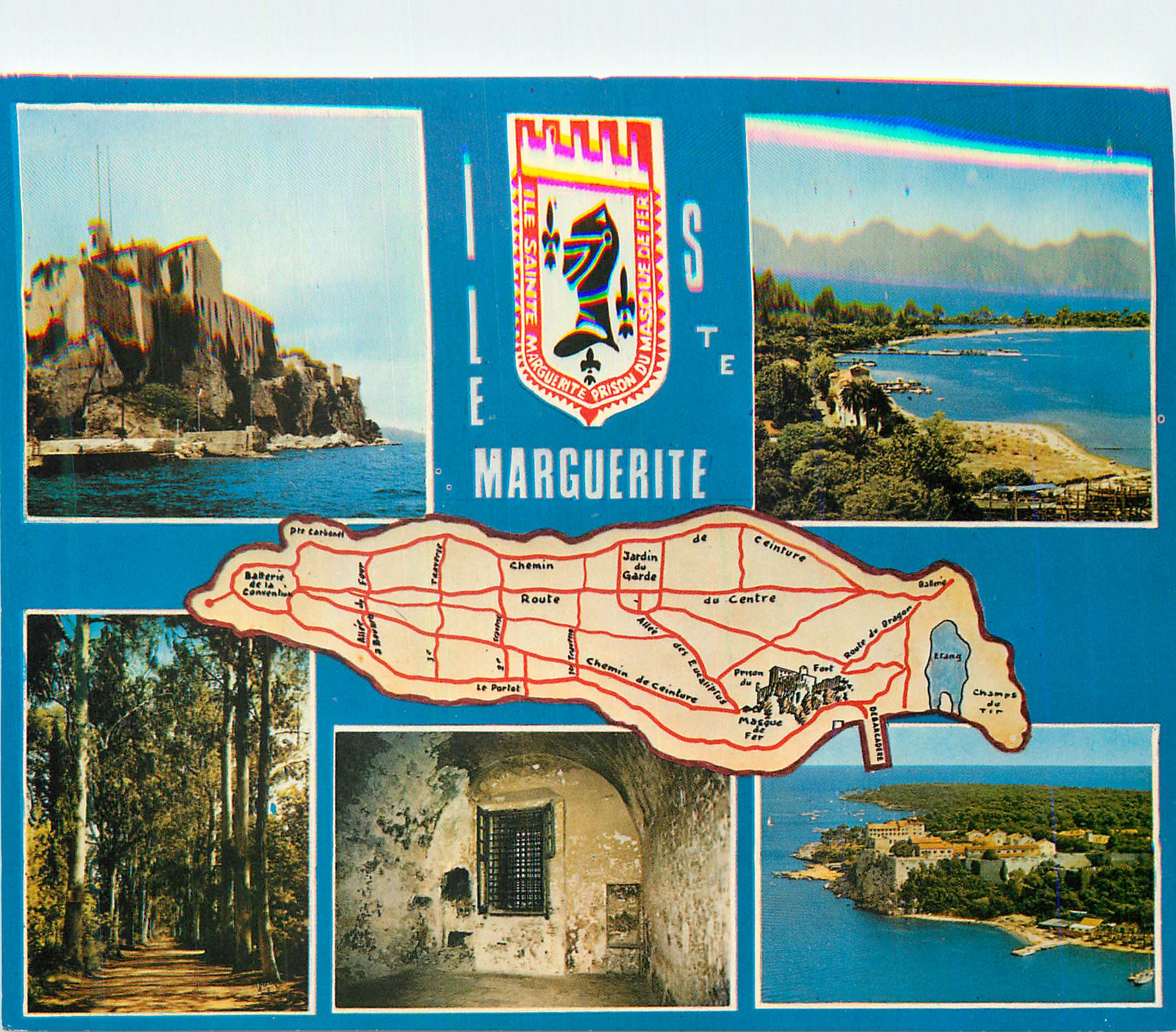 CPM Ile Sainte Marguerite Cannes Le Plan d I Ile 