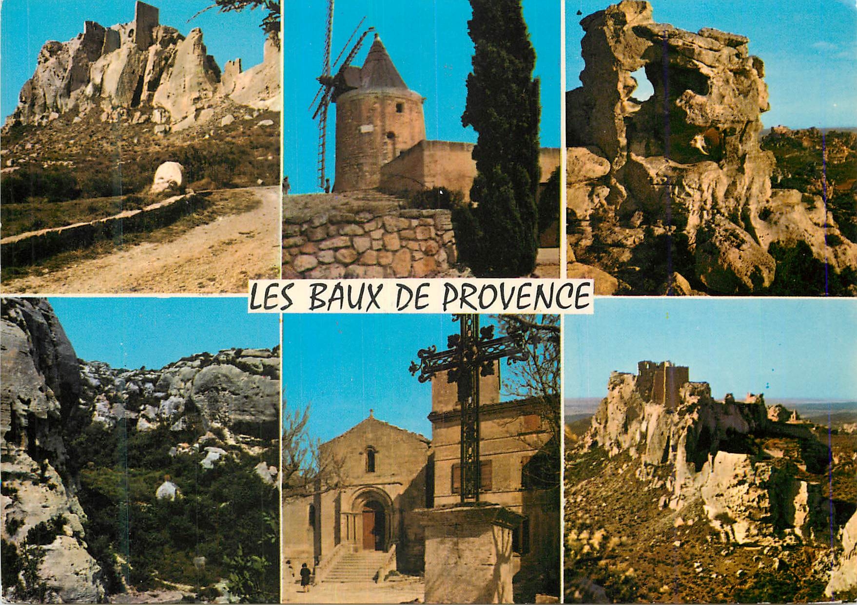 CPM Les Baux de Provence B du Rhone Souvenir 