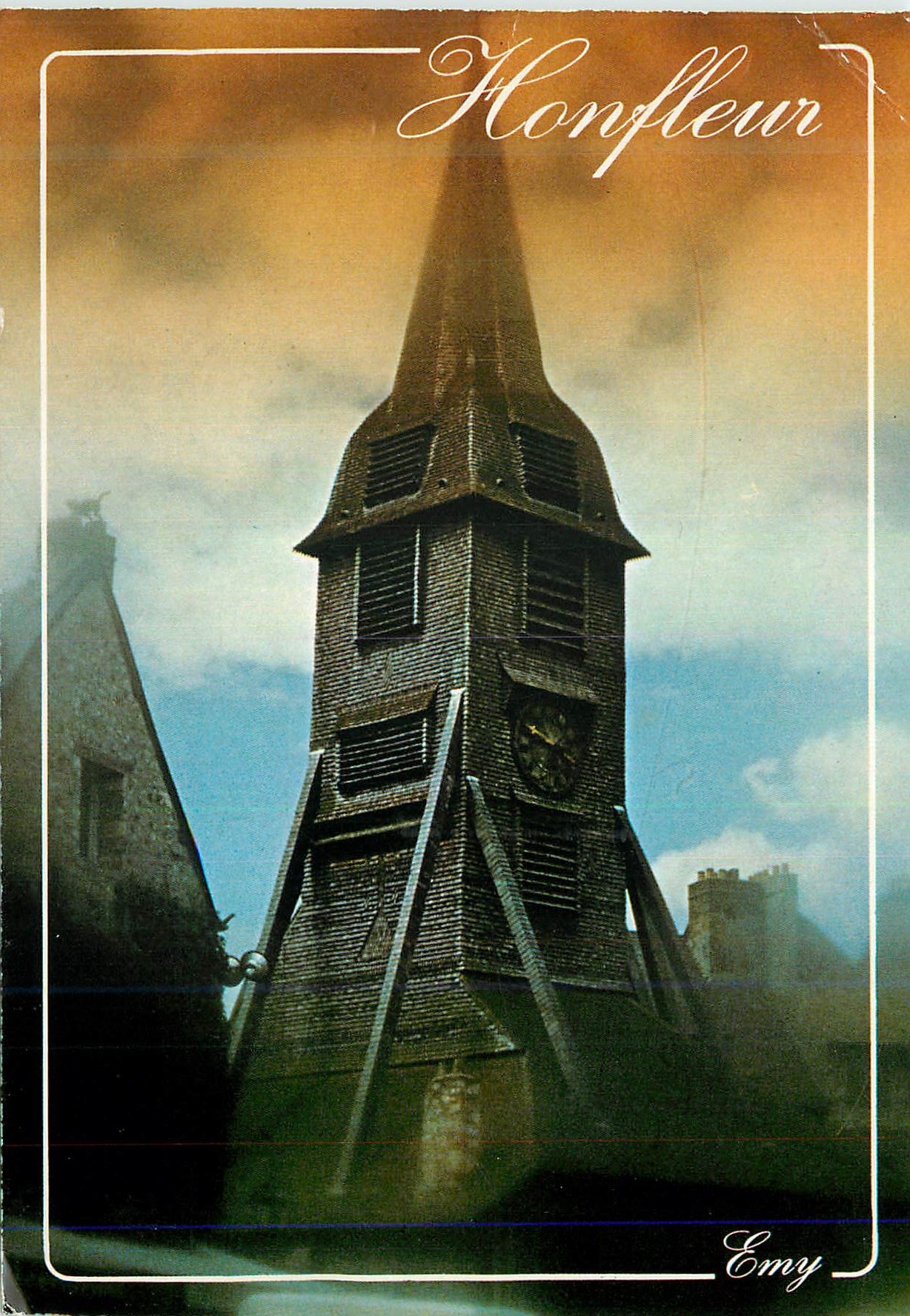 Honfleur — Église Sainte-Croix — Éditeur Emy