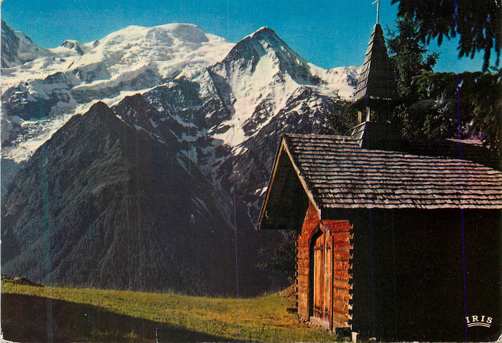 CPM Vallee de Chamonix Mont Blanc La chapelle de Merlet 