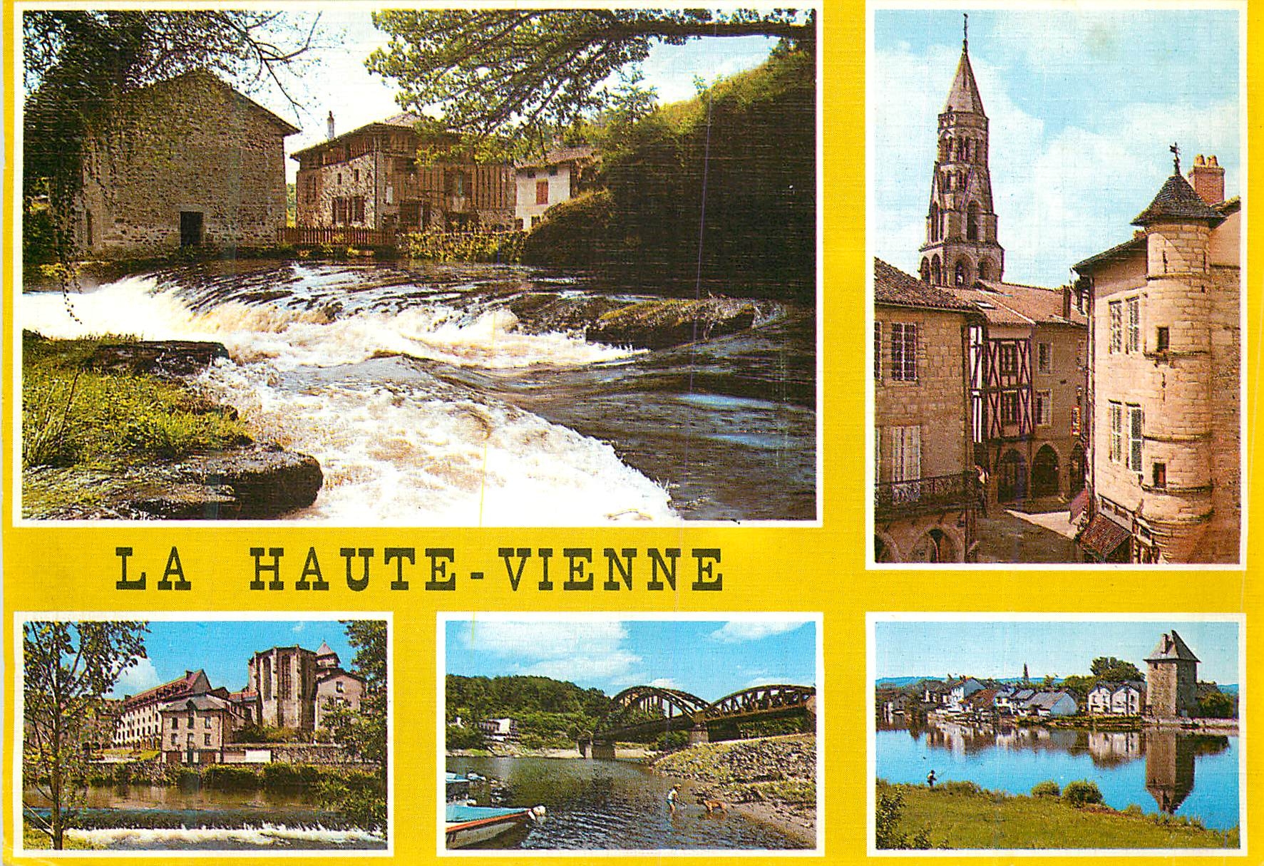 La Haute-Vienne — Paysages et village d'Eymoutiers — Edition de Luxe