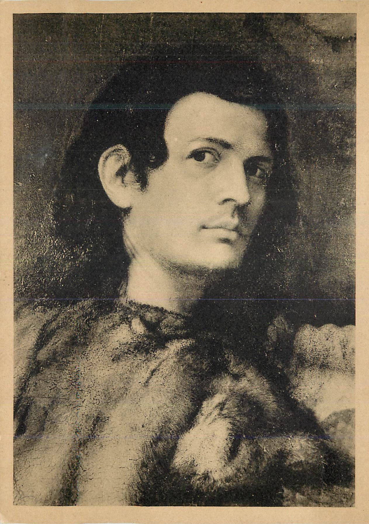CPM Giorgionne Portrait d Homme 
