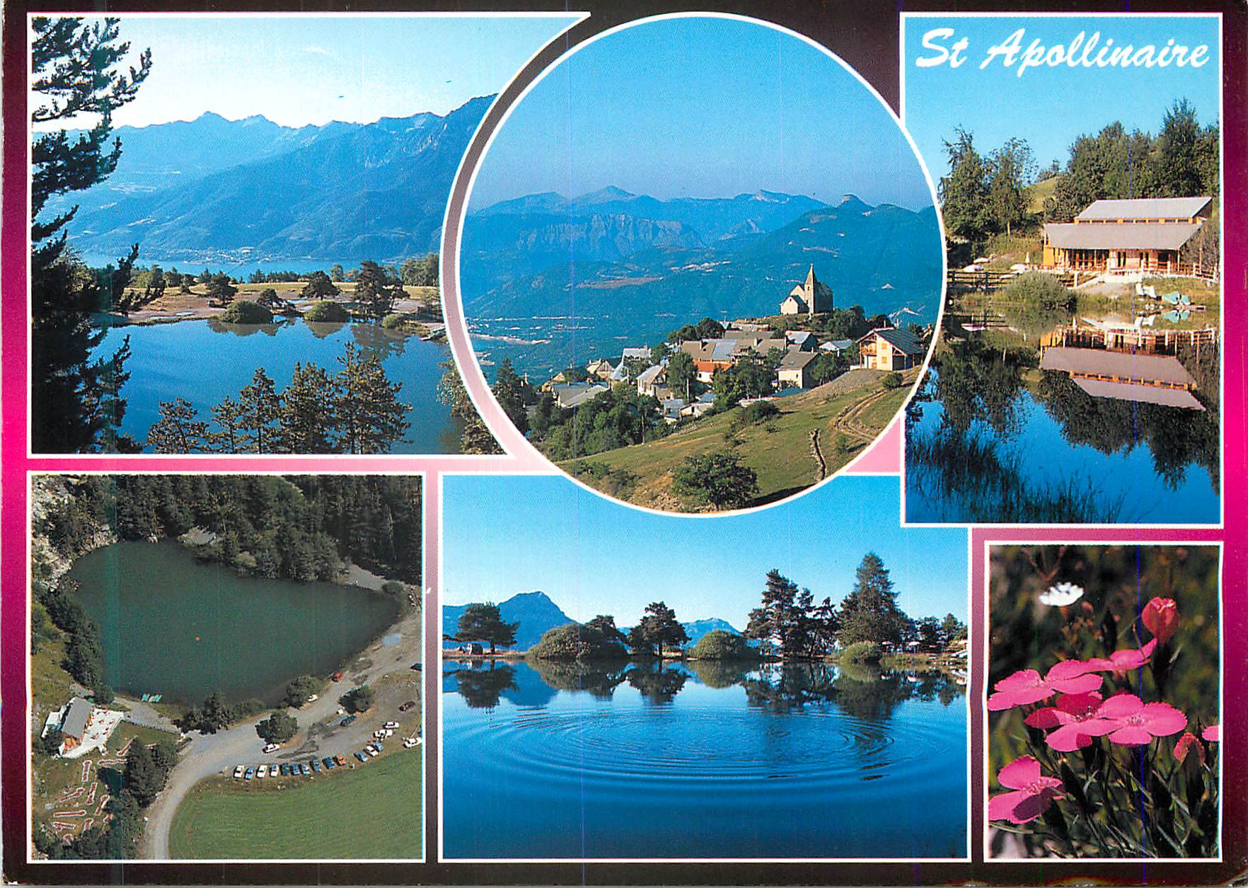 St Apollinaire — Panoramablick — Foto c. Fortoul, Ref. Lans 450