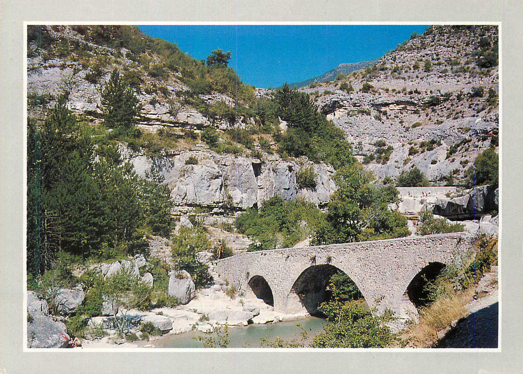 CPM Hautes Alpes Gorges de la Meouge 