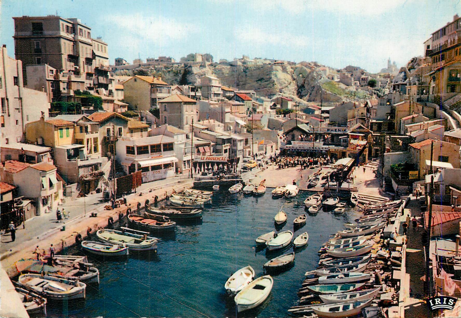 CPM Marseille B du R La Corniche Vallon des Auffes 