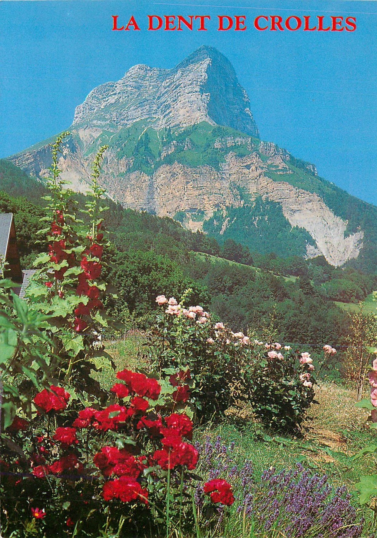 La Dent de Crolles — montagne du Dauphiné — Éditions Flash'Cartes