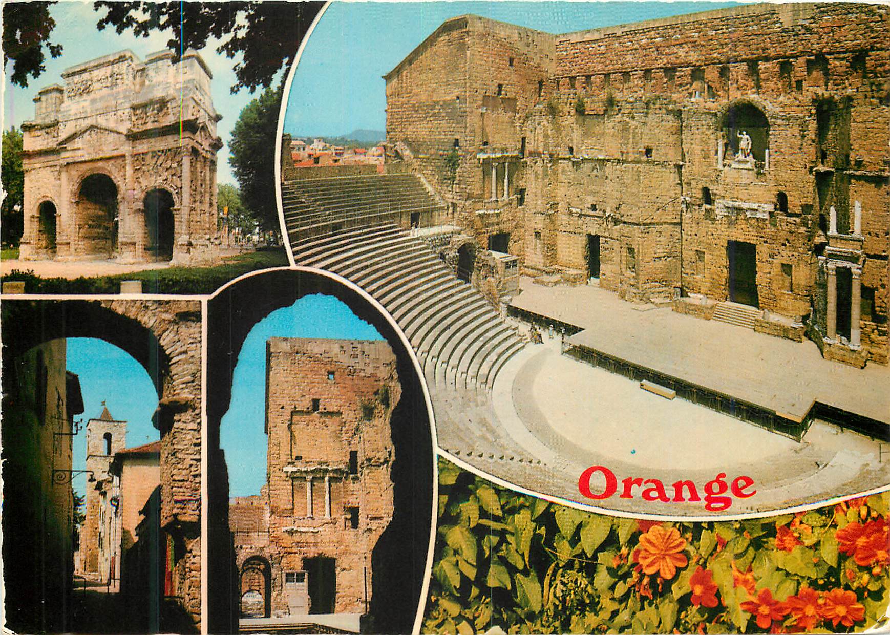CPM Orange Vaucluse Le Theatre Antique eleve peu avant l ere chretienne a l epoque d Auguste 