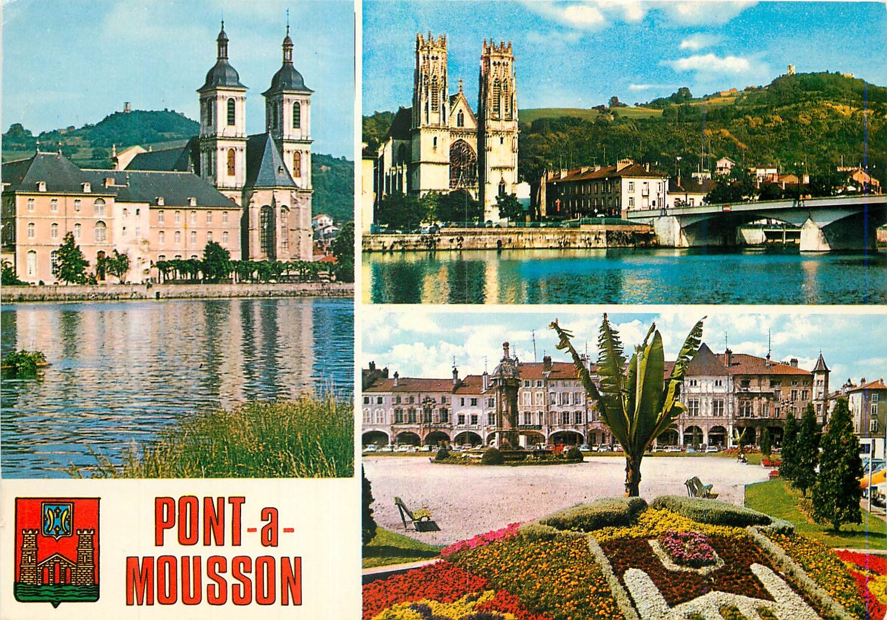 CPM Pont Mousson Meurthe et Moselle L ancienne abbaye des Premontres centre culturel 
