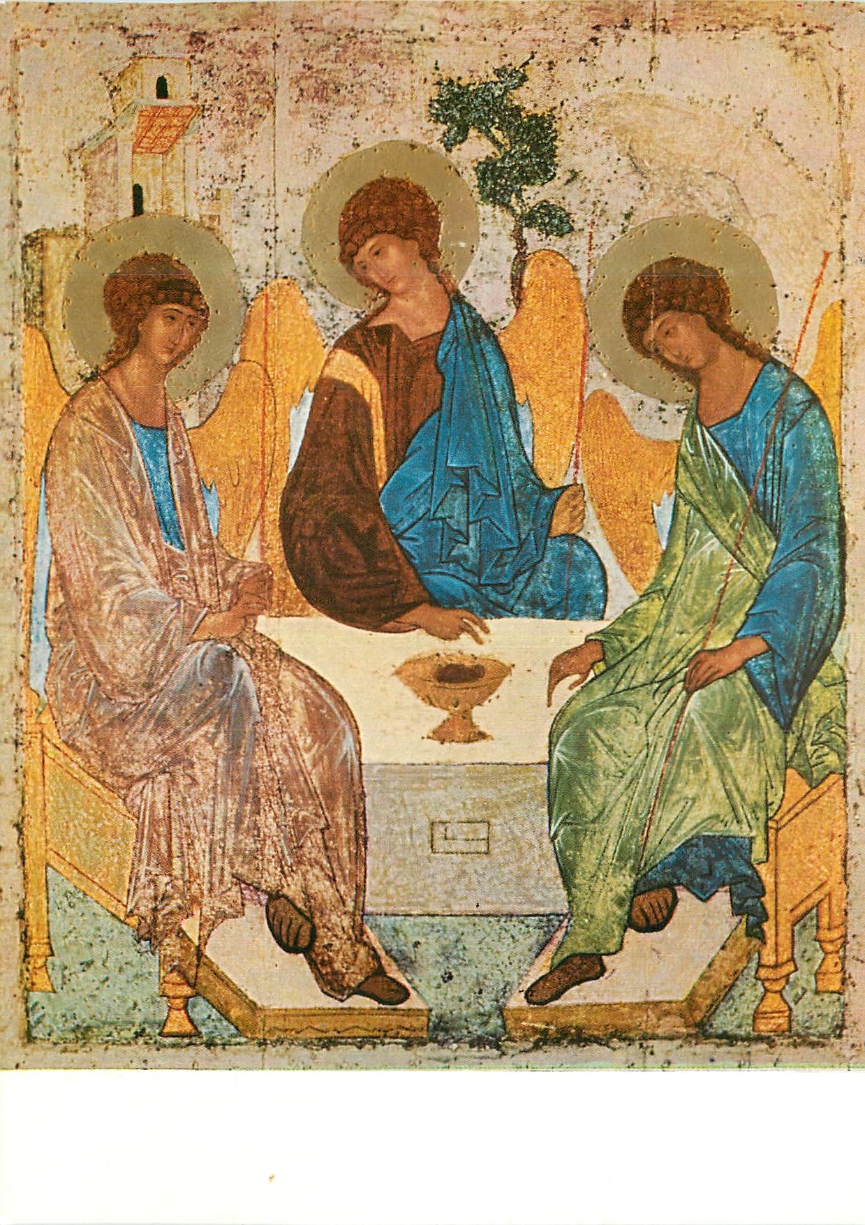 CPM Trinitats Lkone von der lkonostasis der Dreifaltigkeitskathedrale im Kloster der Dreifaltigkeit 