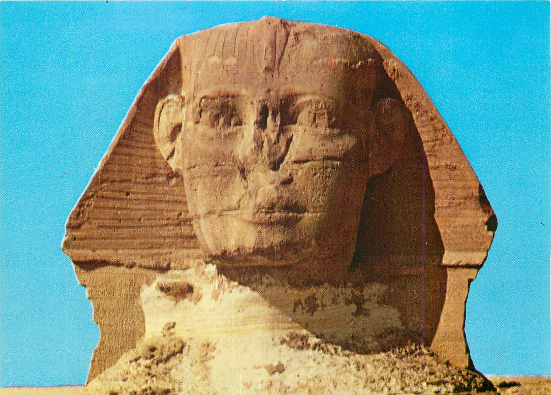 CPM Giza The head of the famous sphinx 