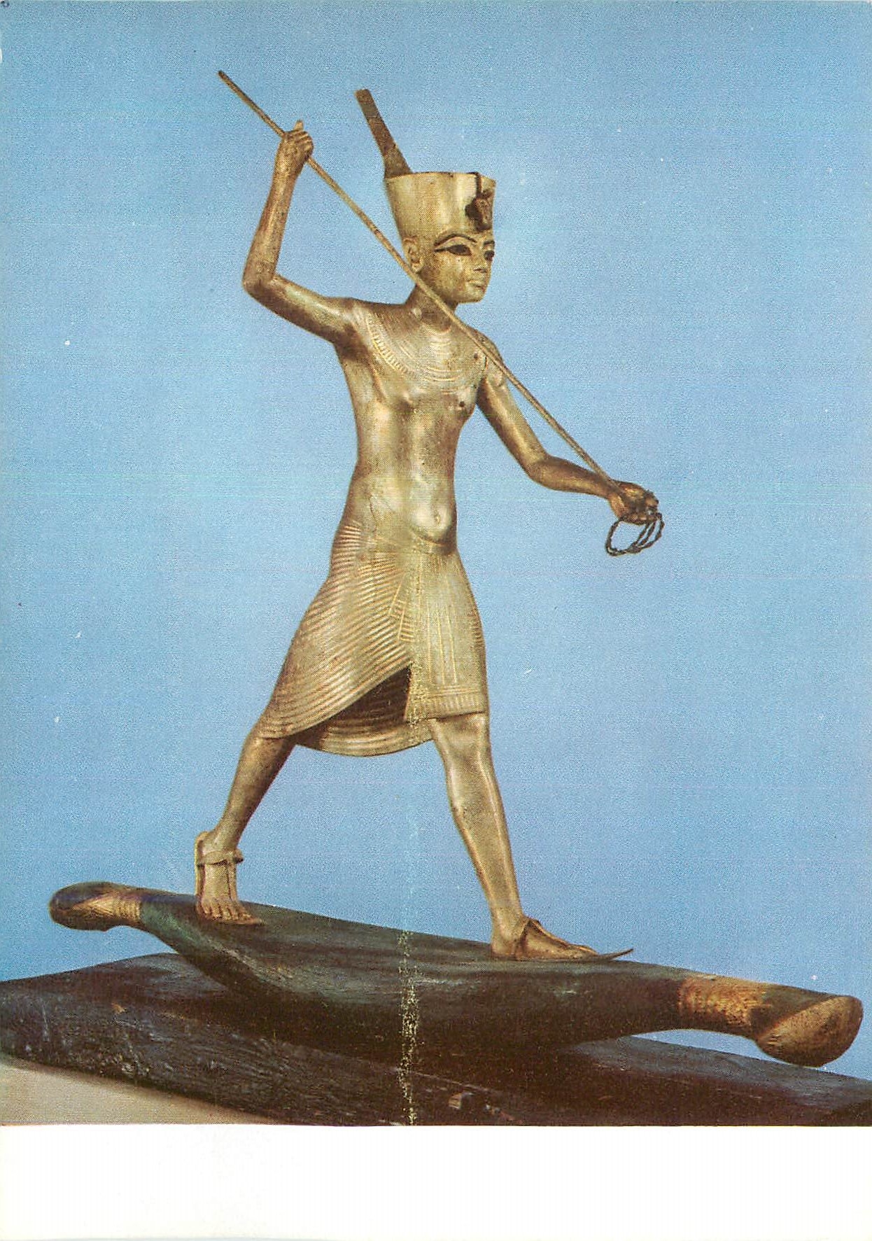 CPM Toutankhamon Toutankhamon sur un radeau 