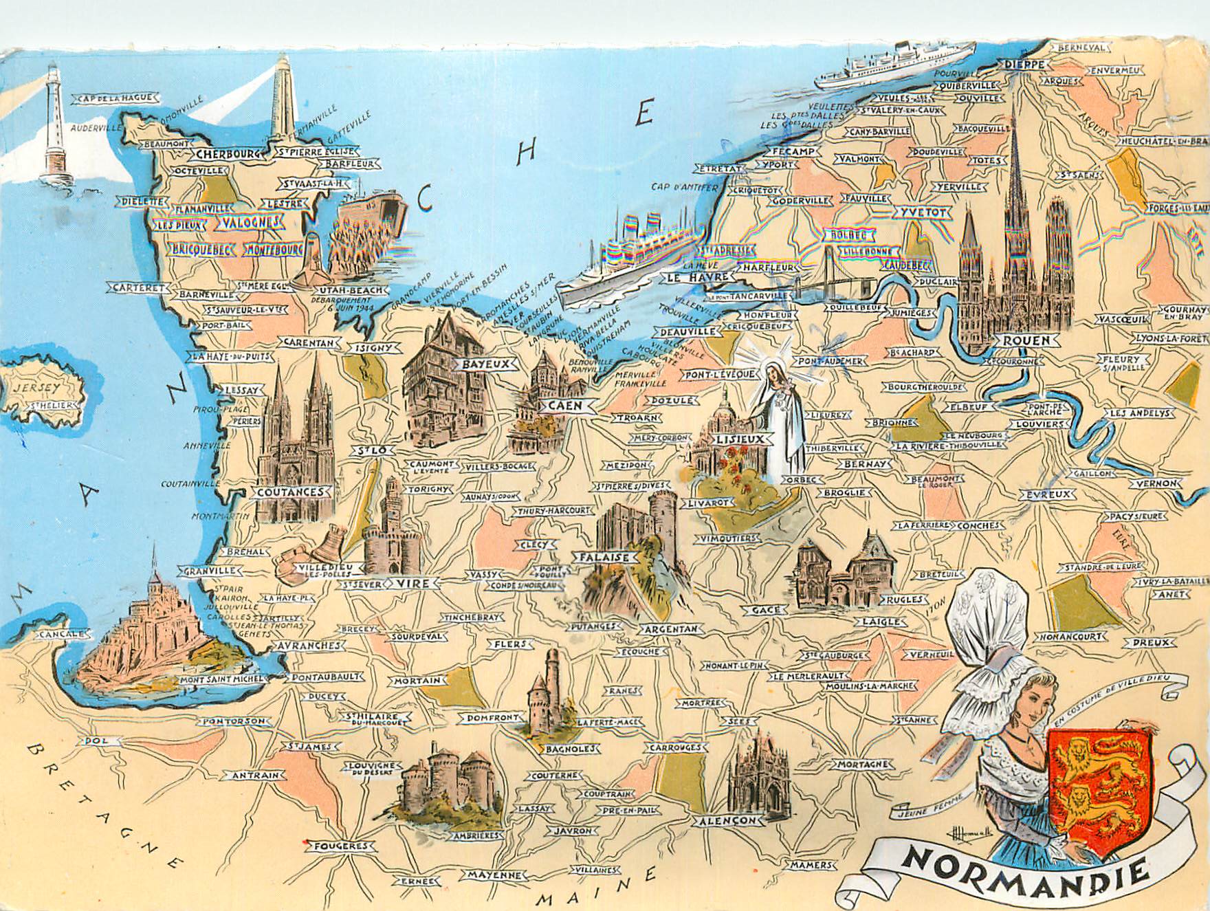 CPM Les Provinces Francaises Normandie 