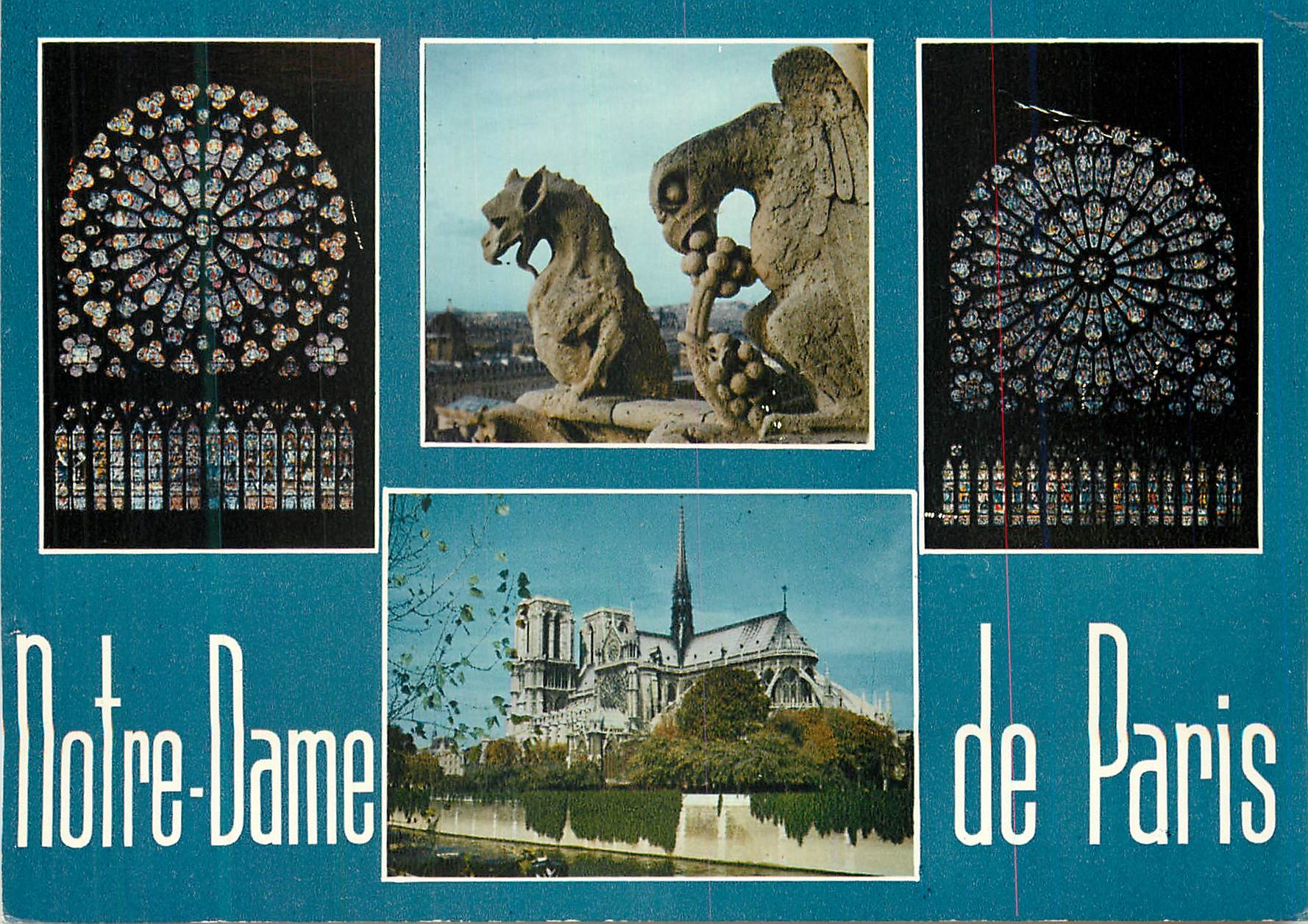 CPM Paris La Cathedrale Notre Dame 