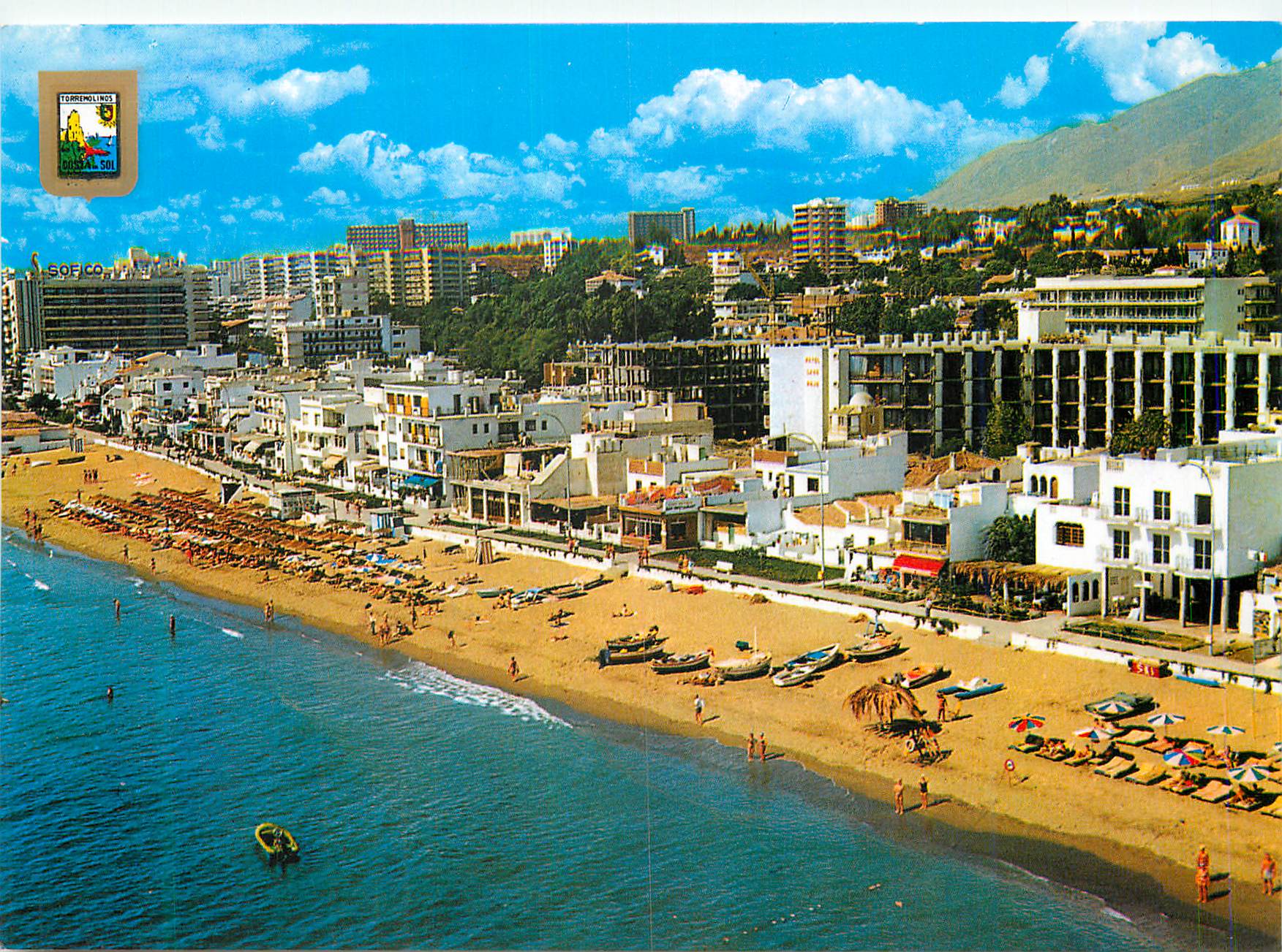 CPM Torremolinos Costa Del Sol Plage de la Carihuela 