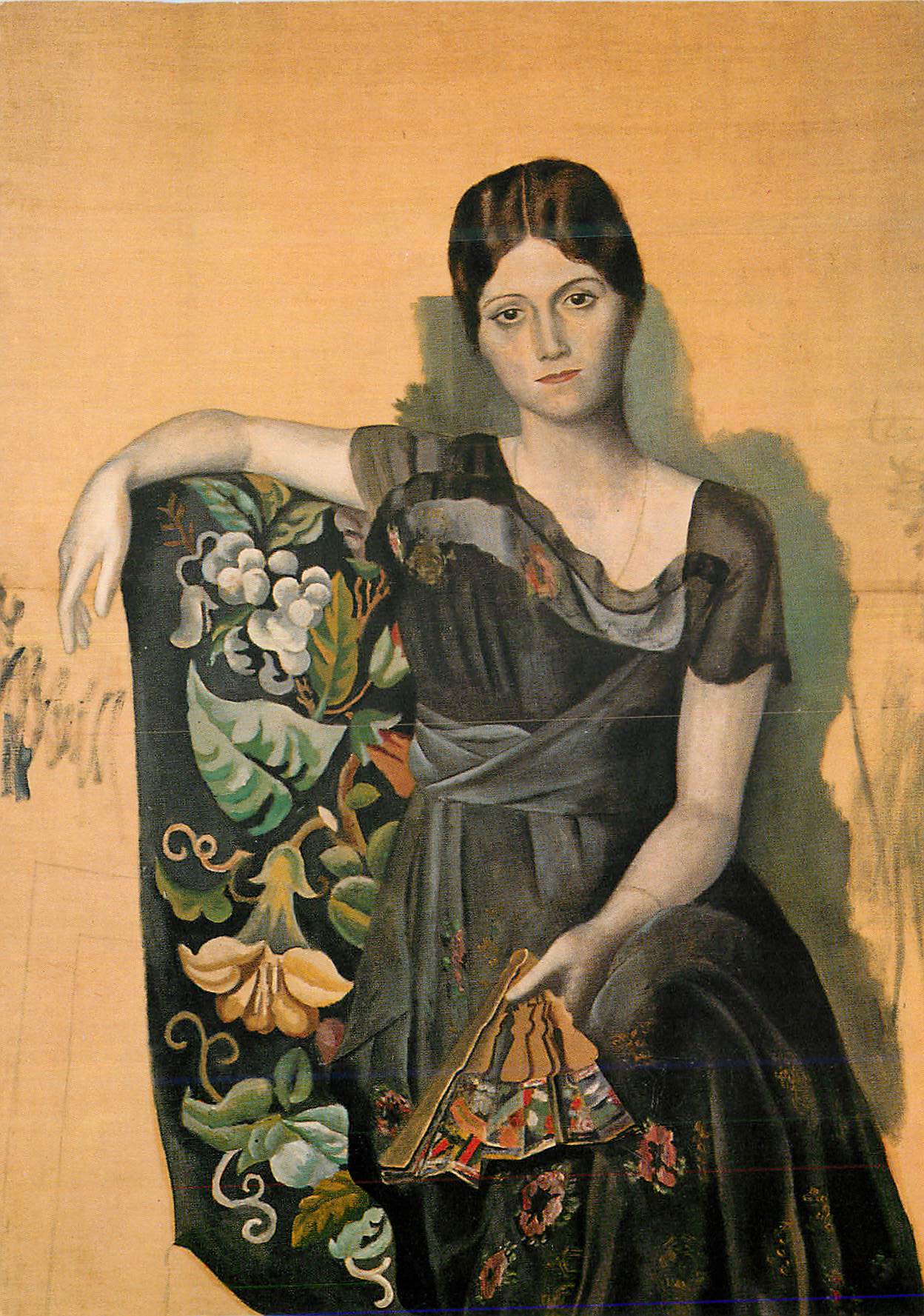 CPM Picasso Pablo Portrait d Olga dans un fauteuil 
