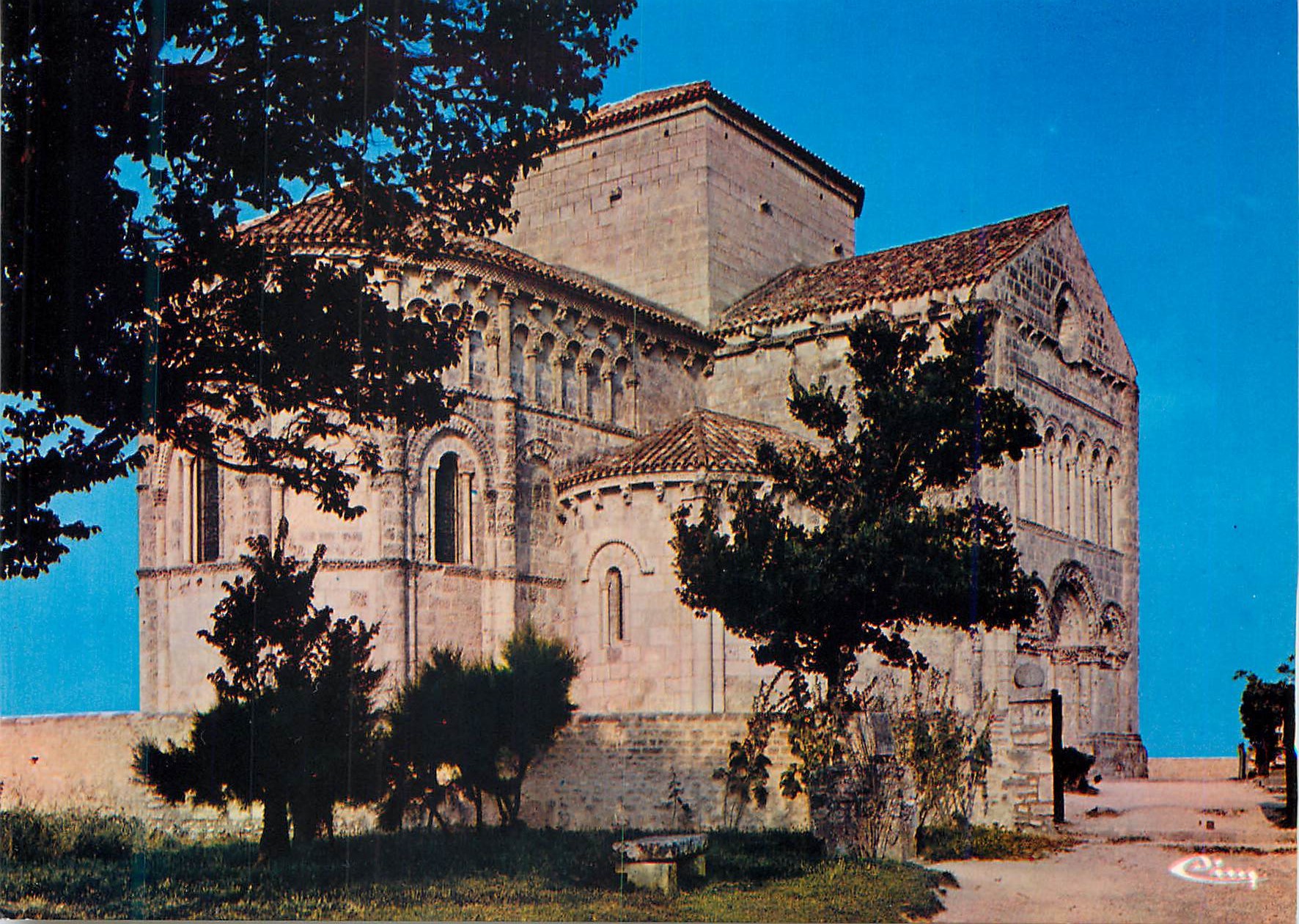 CPM Talmont Char Mar L eglise Ste Radegonde 