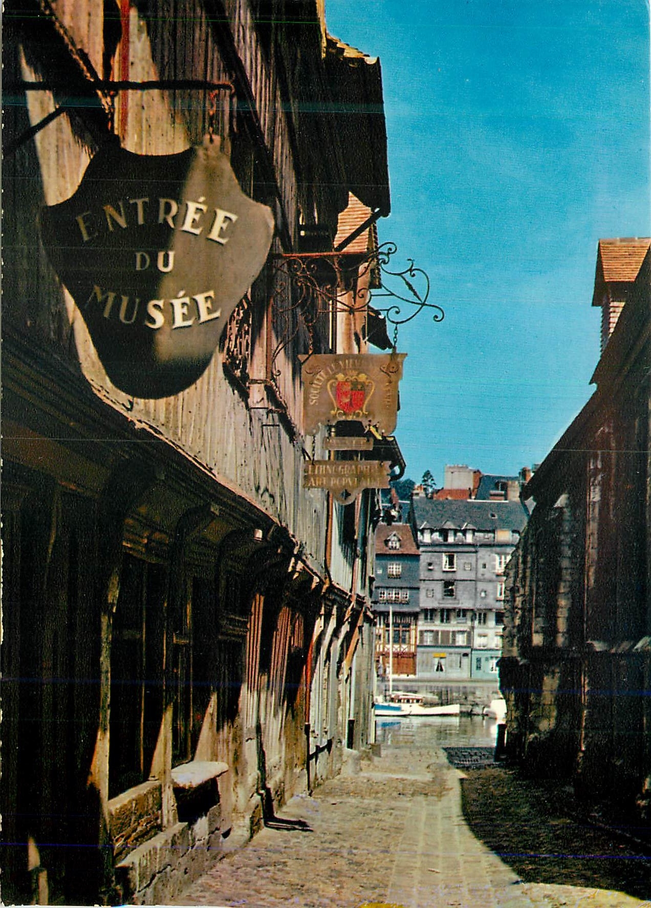 Honfleur — rue de la Prison — musée — Éditions La Cigogne