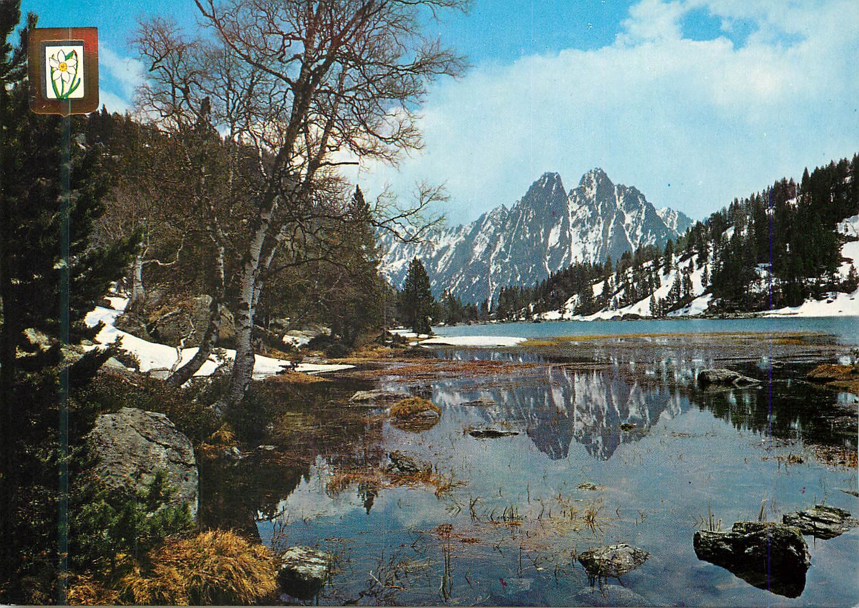 Lac de l'Étang de la Vanoise — vue des montagnes enneigées — IMAGENES ESCUDO DE ORO, S.A., No. 27