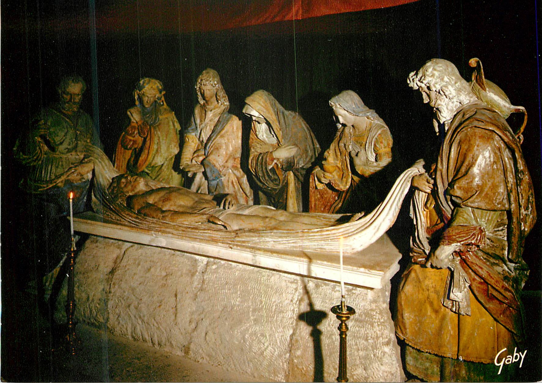 CPM Verteuil Charente Eglise de Verteuil Mise au Tombeau 