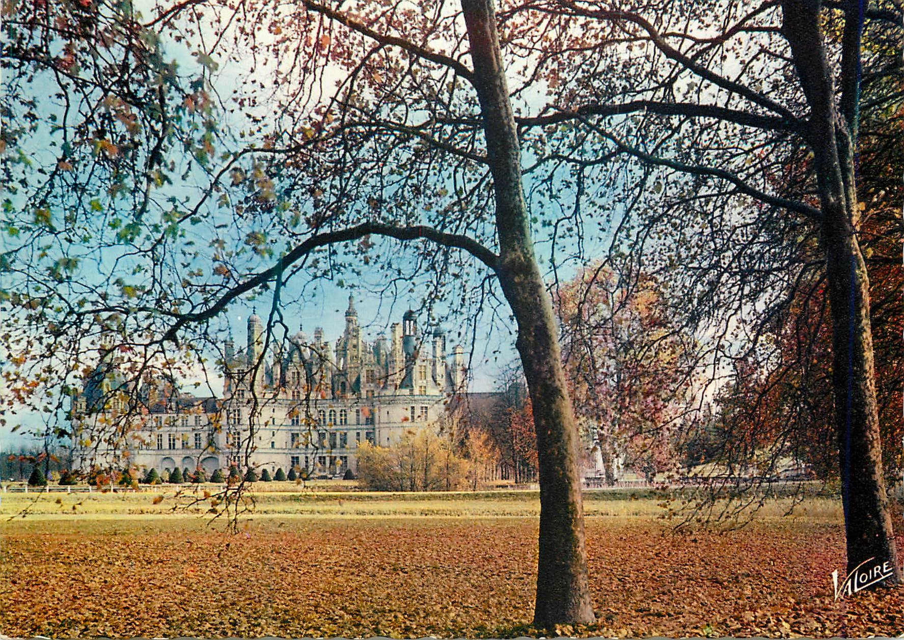 Chambord — château du XVIe siècle à l'automne — Valoire