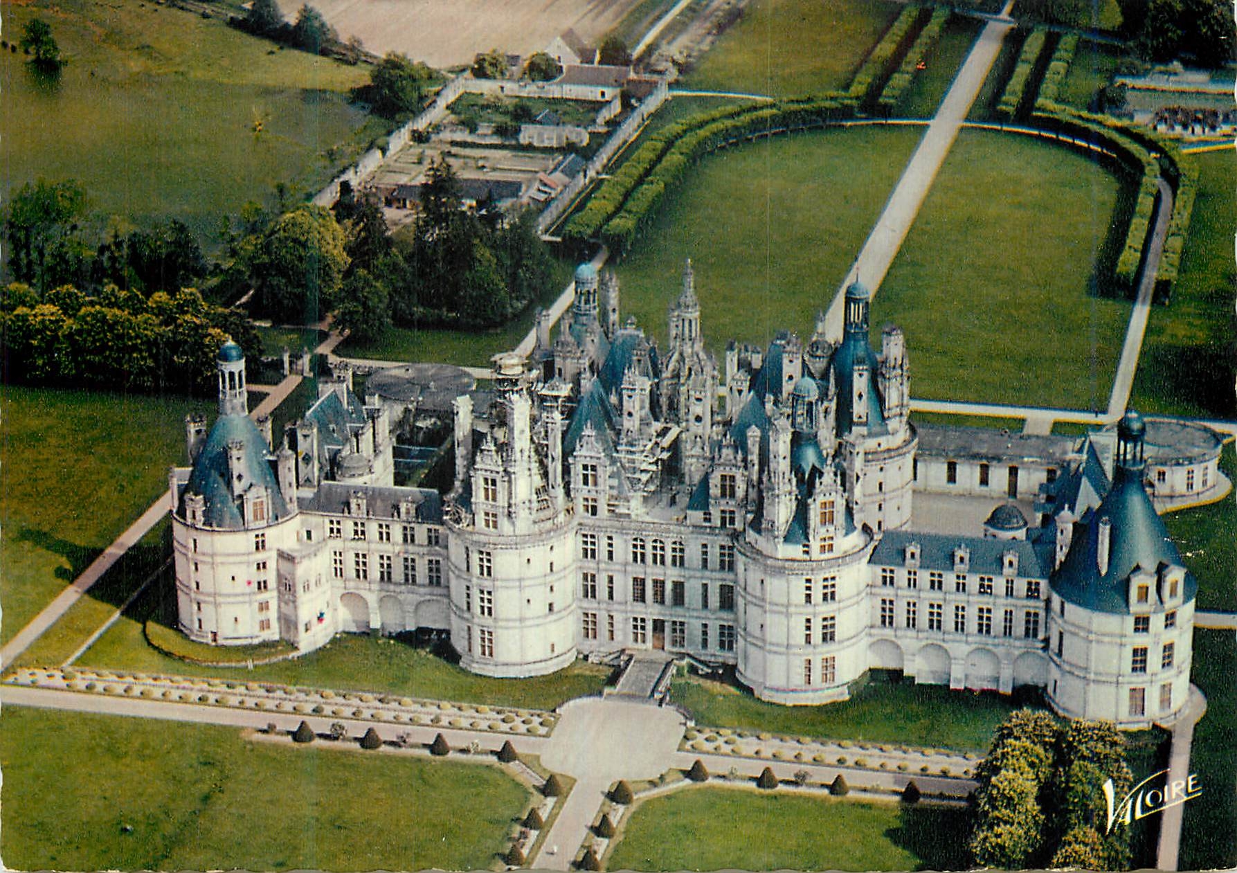Chambord — façade nord-ouest (XVIe siècle) — VAIROIRE